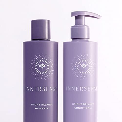 INNERSENSE Innersense Organic Beauty - Natural Bright + Balanced Purple Toning Shampoo + Conditioner Value Duo | Non-Toxic, Cruelty-Free Haircare (10 fl oz | 295 ml)