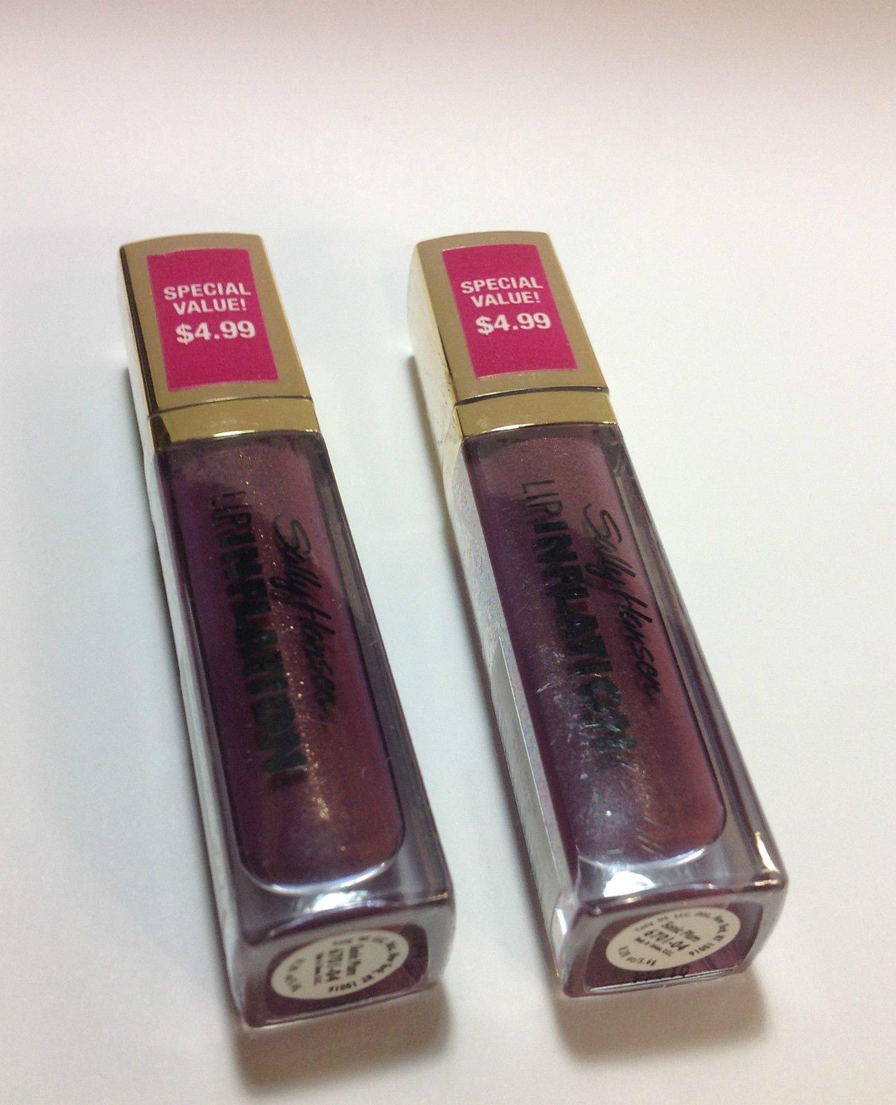 Sally Hansen (Pack of 2) sally Hansen Lip Inflation Plumping Treatment (Sonic Plum) Sealed Full Size.