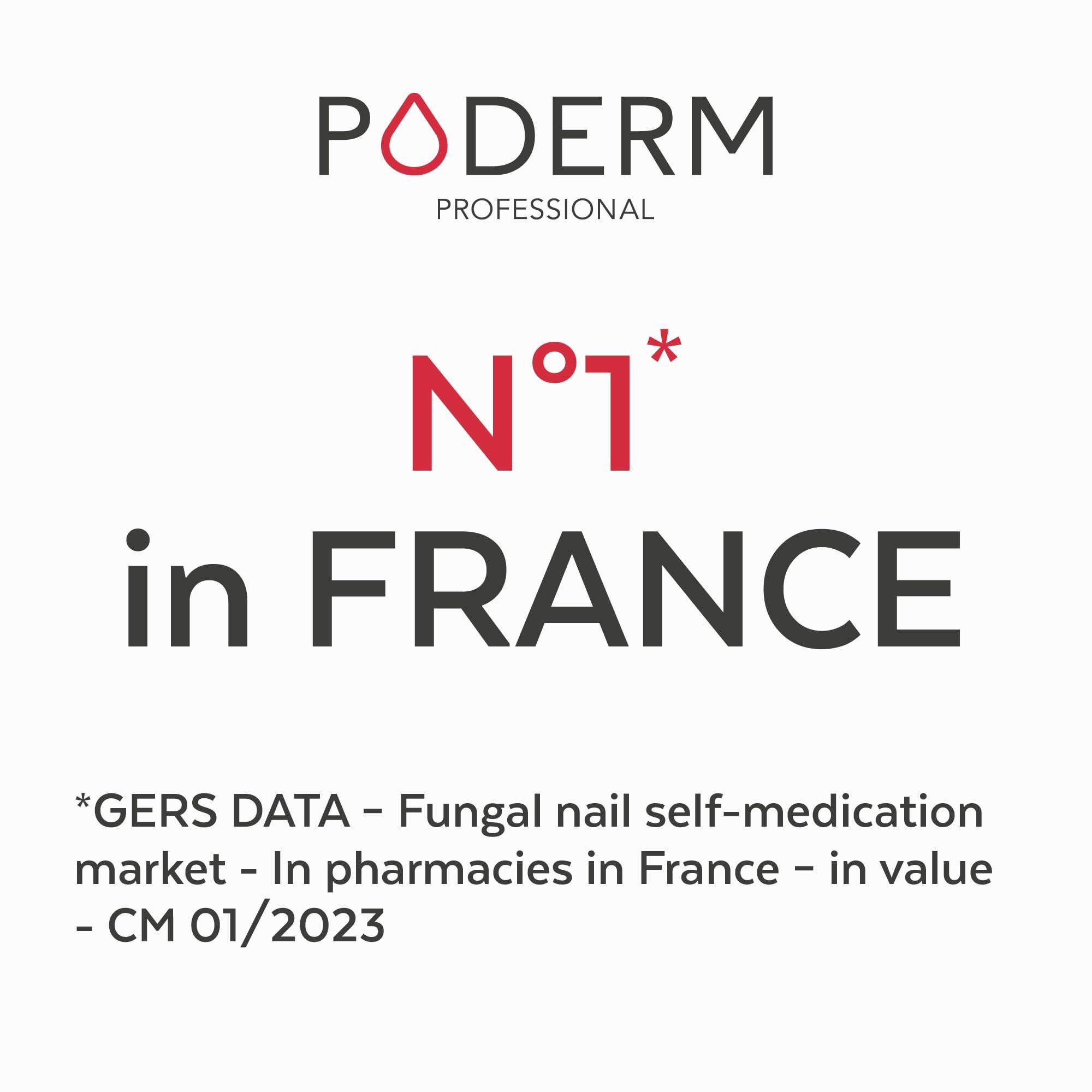 PODERM PODERM 2 in 1 TOENAIL INTEGRAL RENEWAL Restores Appearance of Discolored/Damaged Nails Toe and Fingernail Repair 100% Natural Ingredients and Vegan Quick & Easy Swiss Made