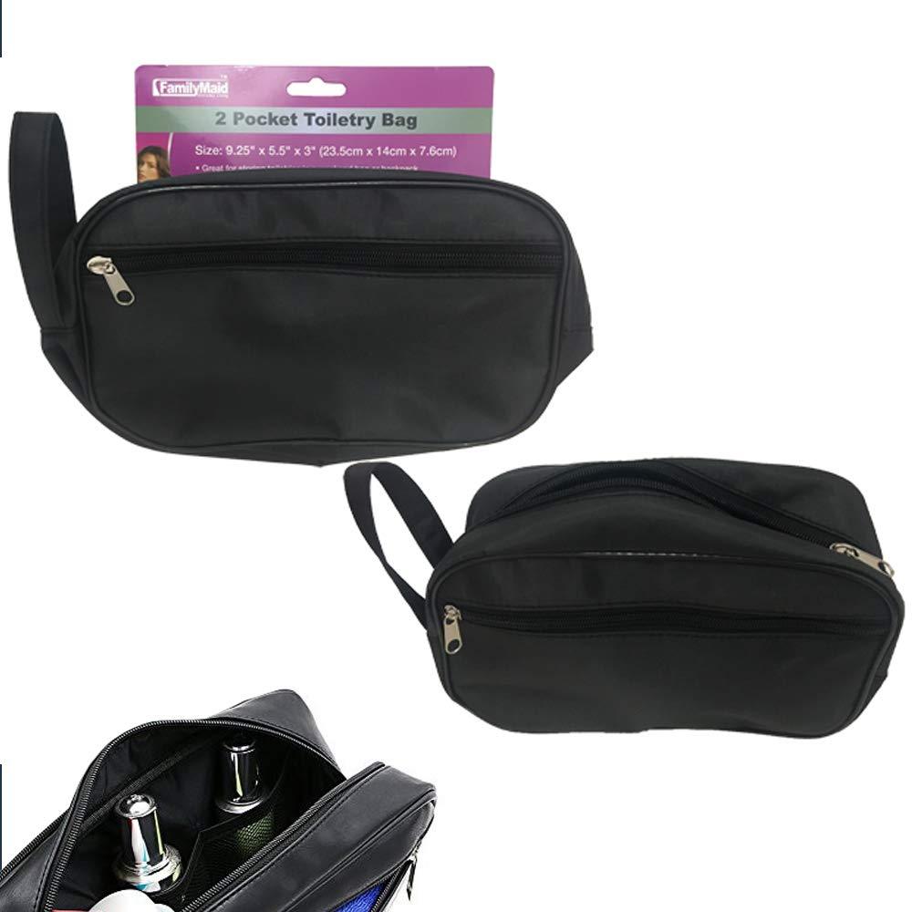 AllTopBargains 1 Travel Cosmetic Makeup Toiletry Case Bag Wash Organizer Storage Purse Pouch