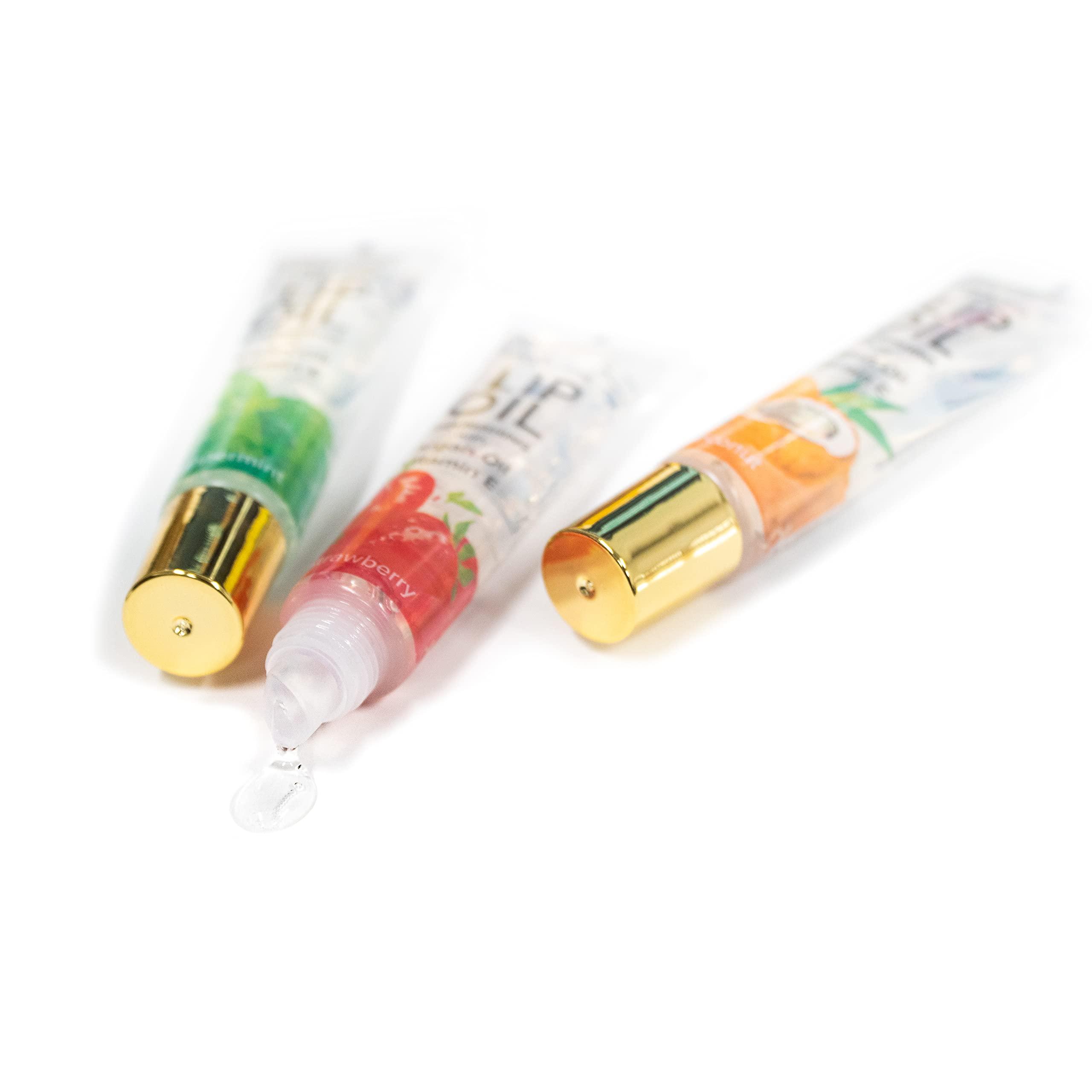 HerMine HerMINE Nourishing Lip Oil with Argan Oil & Vitamin E Clear Long Lasting Hydrating Lip Moisturizing Gel 15g / 0.52oz (Grape)