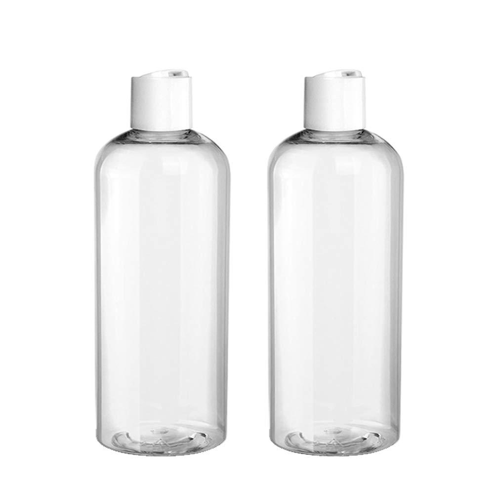 AllTopBargains AllTopBargains 4PC Clear Empty Plastic Bottles 100ml Spray Dispensing Cap Travel Refillable TSA