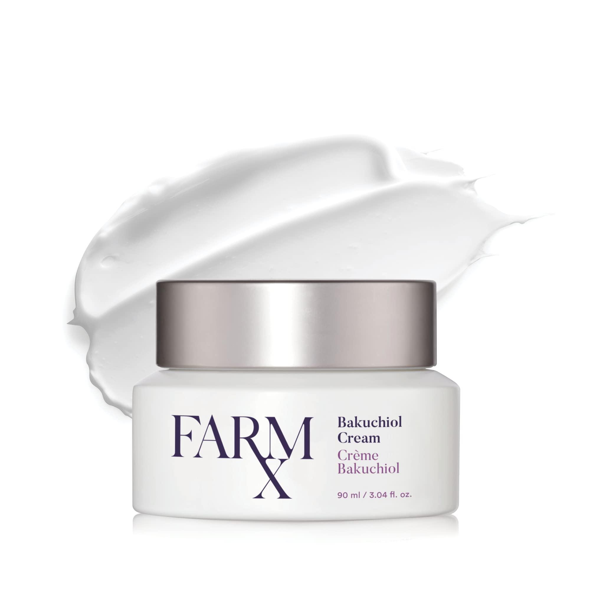 Farm Rx Farm Rx Bakuchiol Cream - Anti Aging Face Moisturizing Vegan Cream (Natural Alternative to Retinol) to Tighten Skin and Bring Radiance to Face,(90 ml/3.04 fl oz) Clean Beauty