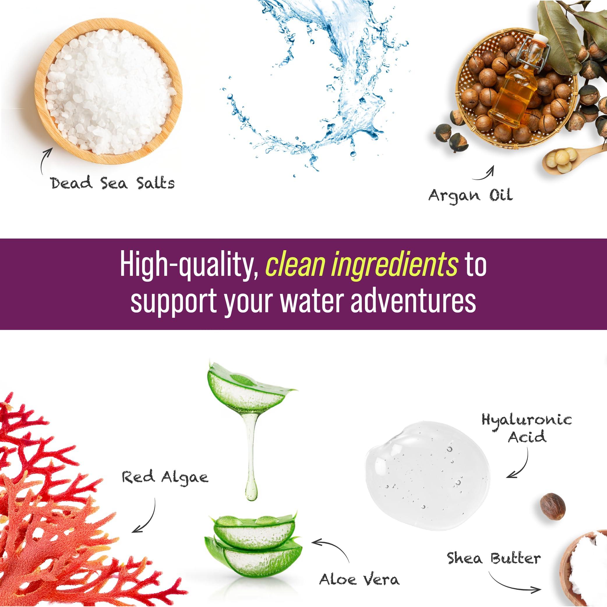 TRIHARD TRIHARD Swimmers Shampoo Extra Boost | Removing Chlorine and Hard Water Negative Effects | Specialized Swim Shampoo (Pack of 2)