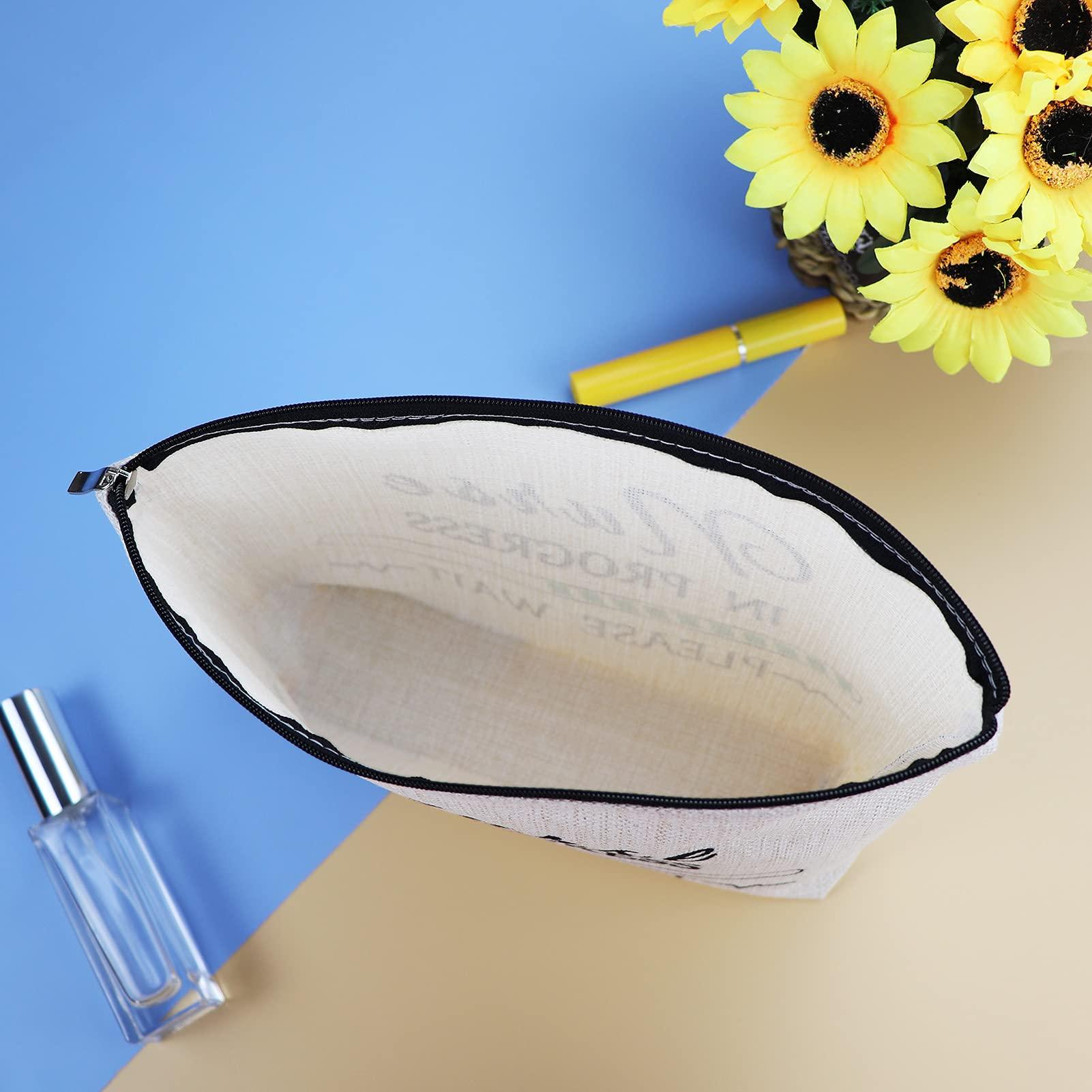 Mikela Nurse Makeup Bag Nurses Gifts Nurse Appreciation Gift RN Nurse Birthday Gift Cosmetic Bag Travel Pouch Graduation Nurses Day Gift for Nursing School Student Women Sister Nurse Practitioner Gift