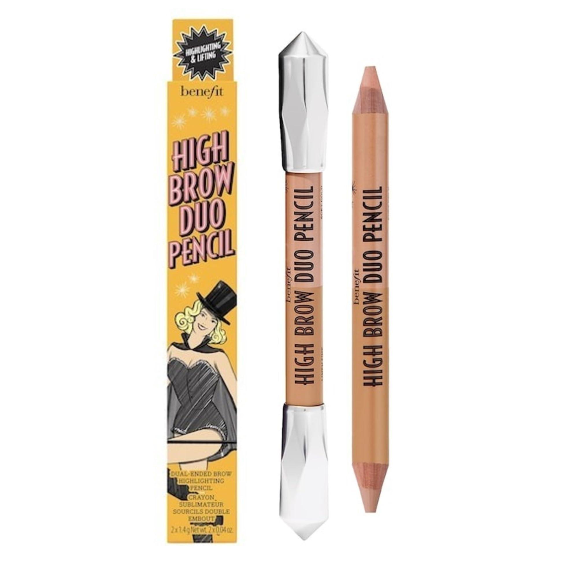 Benefit Benefit High Brow Duo Pencil #Almond Cream/Honey Glow (Medium) 2x0.04 Ounce