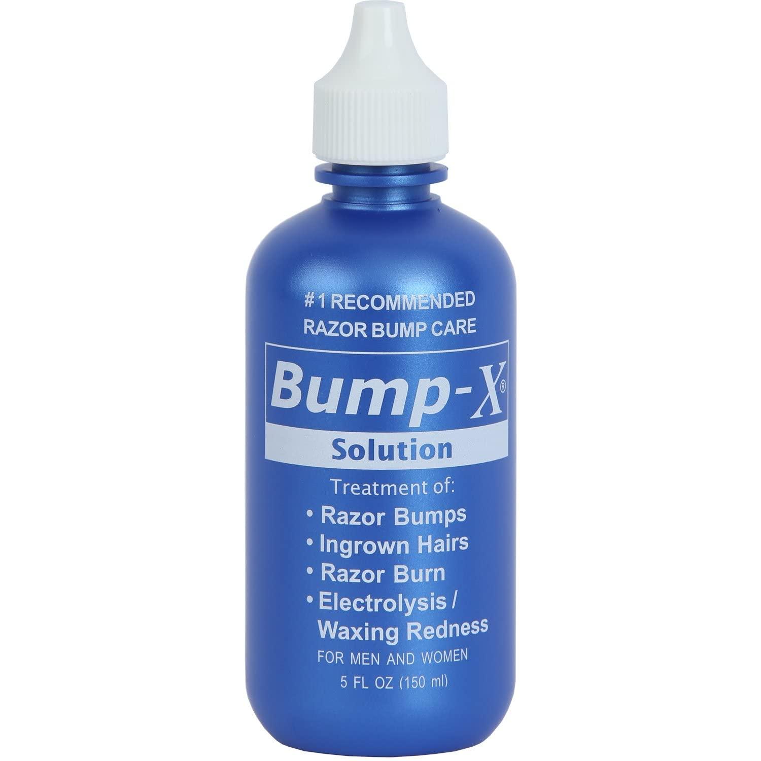 REXSOL REXSOL Bump-X Solution | Treatment of: Razor Bumps, Ingrown Hairs, Razor Burn, Electrolysis/Waxing Redness | For Men & Women. (150 ml / 5 fl oz)