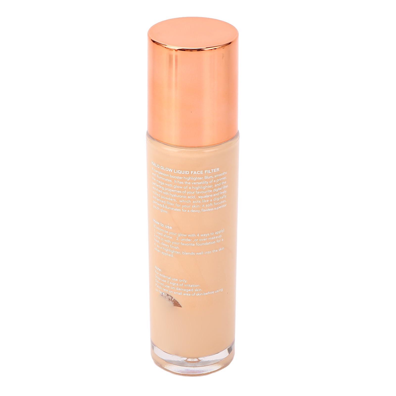Generic Liquid Highlighter, Liquid Luminizer Water Like Texture 31.5ml Sweat Proof Refreshing for Makeup (#2)