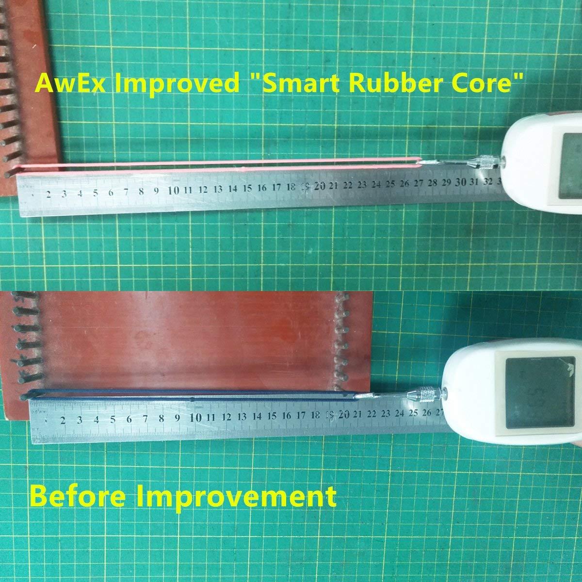 AwEx AwEx Strong Blonde Hair Ties - 72 PCS 4 mm Regular Loop - Gold Hair Bands - No Metal Hair Elastics -No Pull Ponytail Holder