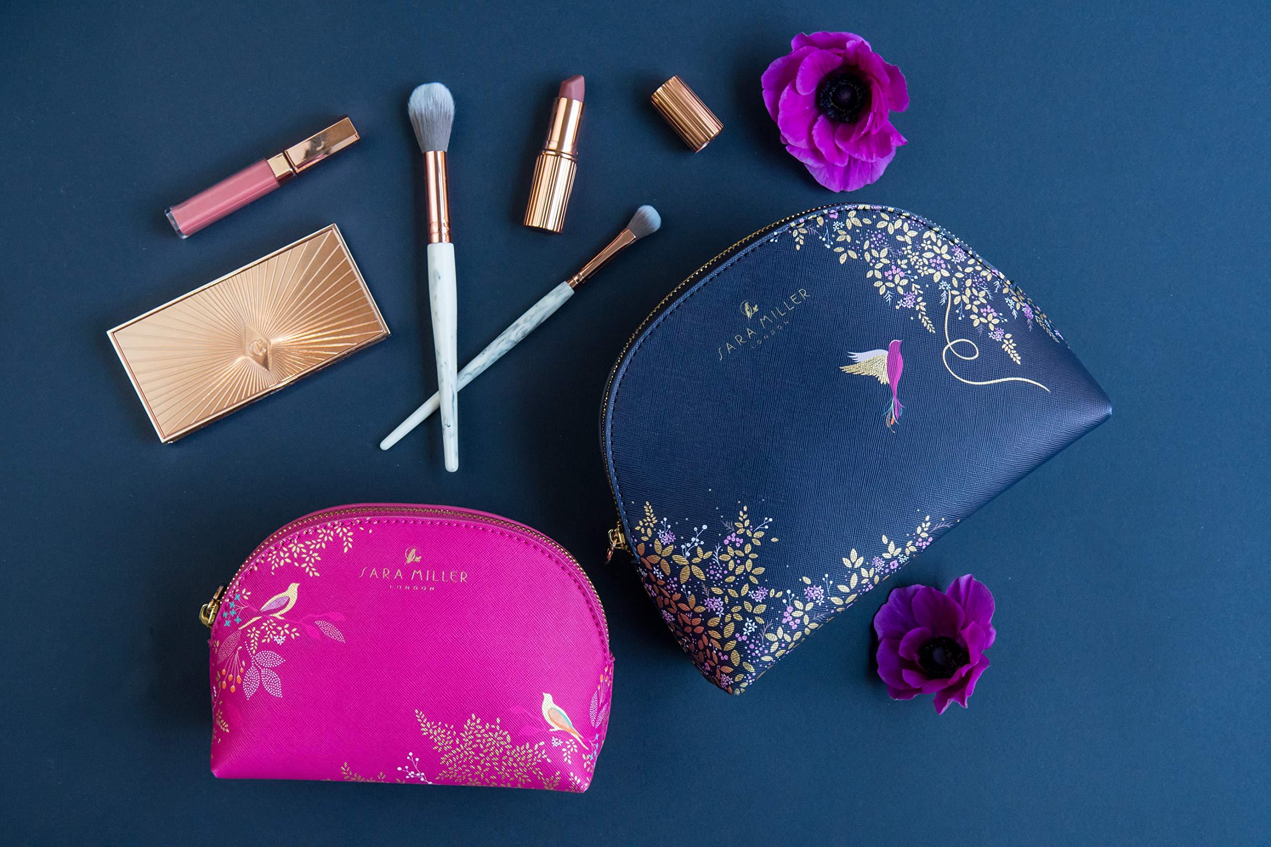 Sara Miller London Sara Miller Beauty Chelsea Cosmetic Bag, Purple, Medium