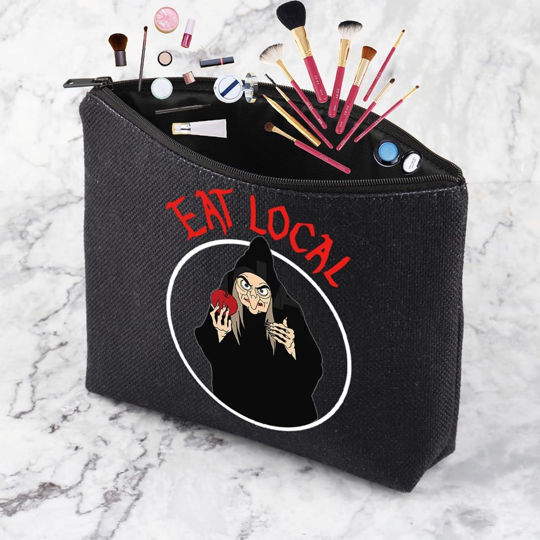 CENWA CENWA Poisoned Apple Makeup Pouch Bag Poison Apple Cartoon Movie Gift Poison Villains Inspired Gift (local B)