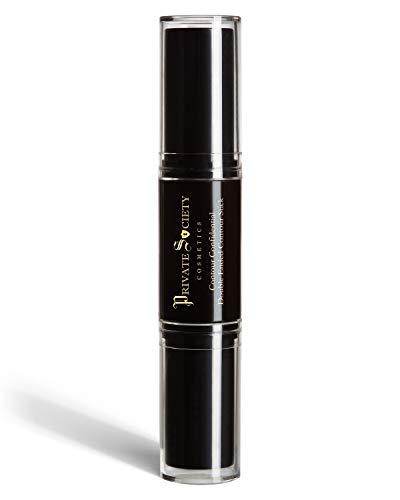 Private Society Cosmetics Private Society Cosmetics - Contour & Highlight Makeup Kit - Includes Key Essentials Total Face Palette & Contour Confidential Stick