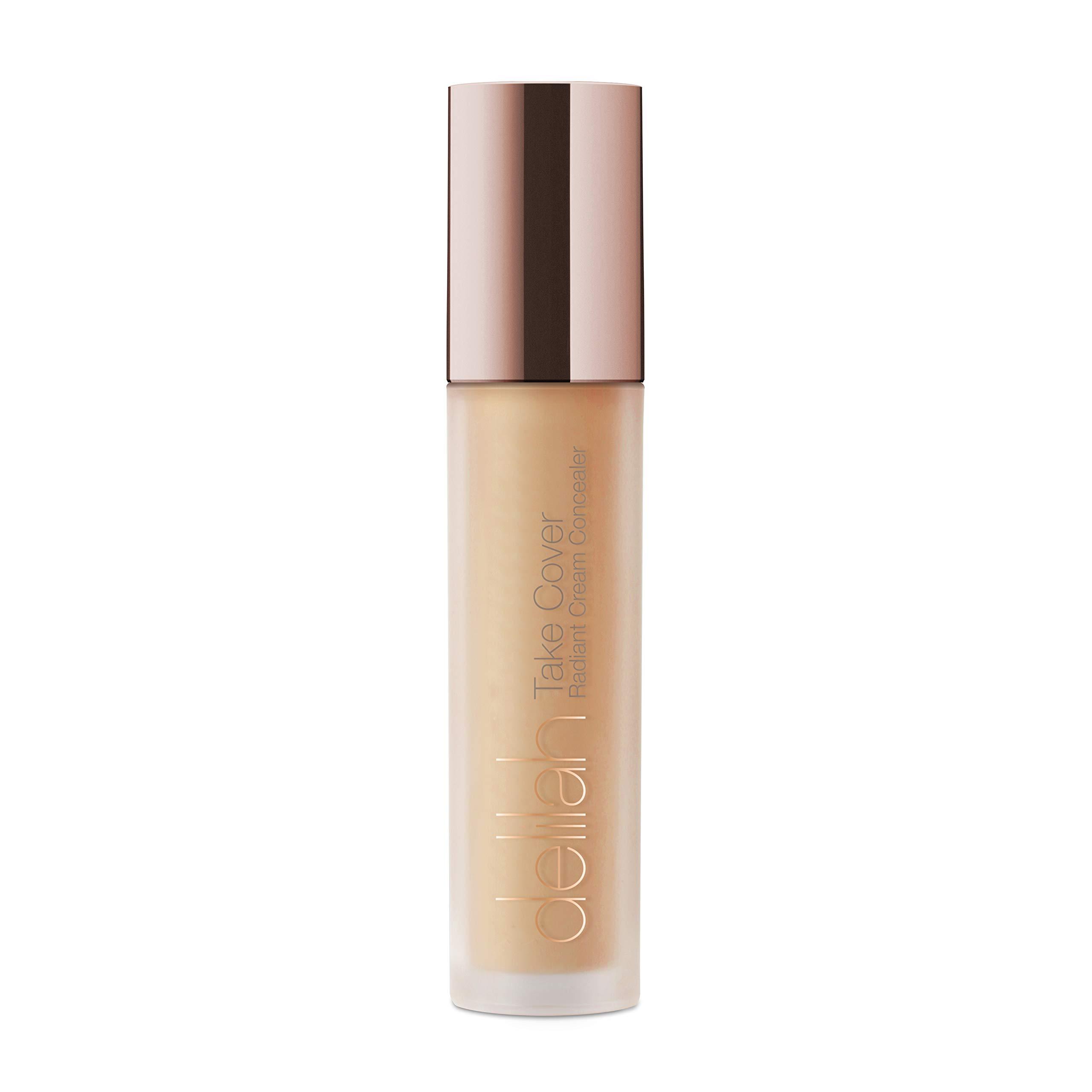 Delilah delilah - Take Cover Radiant Cream Concealer - Marble - Easily Blendable, Hydrating, Long-Lasting, Light Reflecting, Imperfections Corrector - Enriched with Vitamin E - Medium to Full Coverage-0.12 Oz