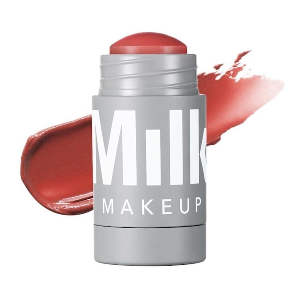 Milk Makeup MILK MAKEUP Lip + Cheek MVPs Cream Blush Stick Set Rally - mauve with shimmer, Quirk - spiced rose