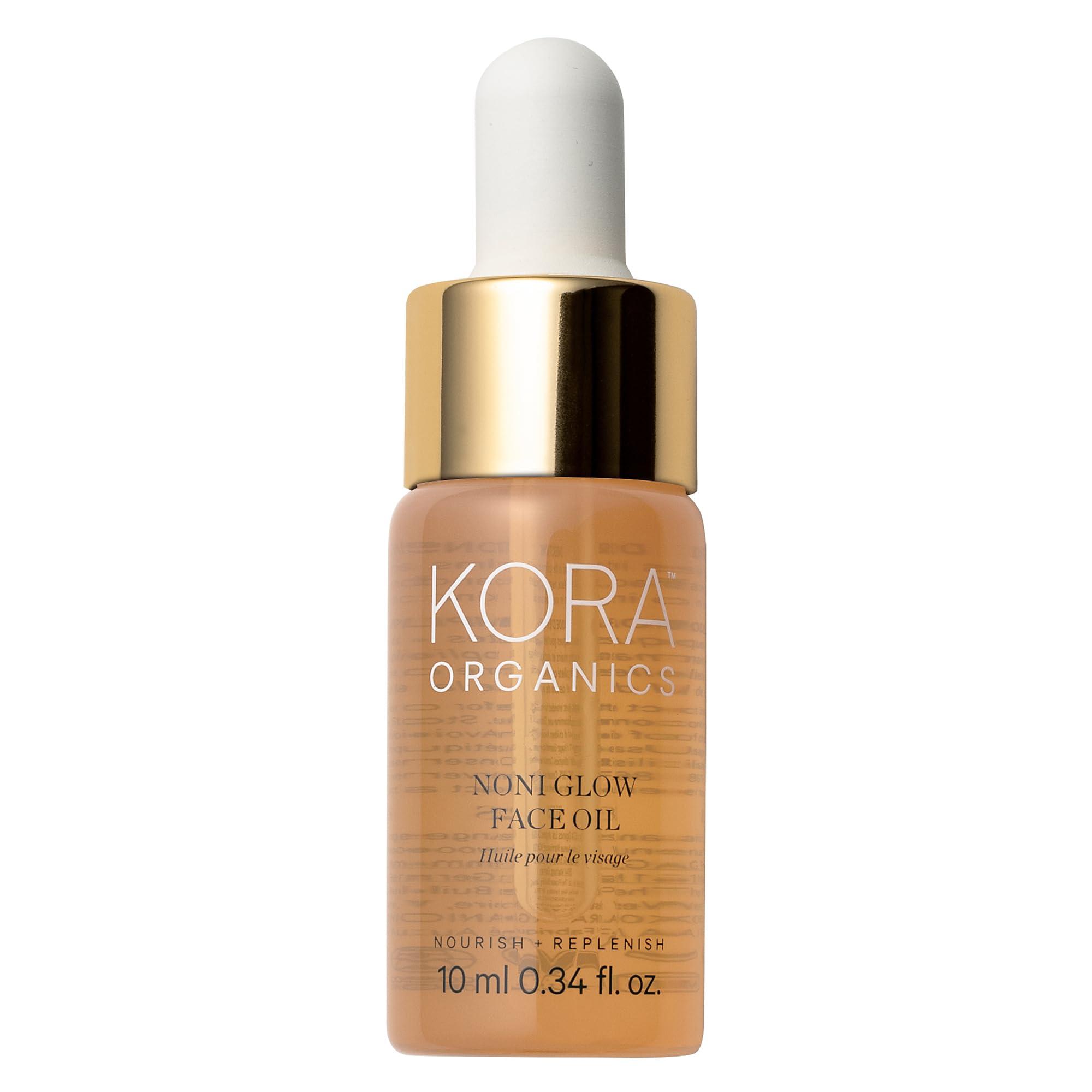 KORA Organics KORA Organics Noni Glow Hydrating Face Oil with Rosehip, Gua Sha Oil, Certified Organic, Cruelty Free, 0.34 fl oz