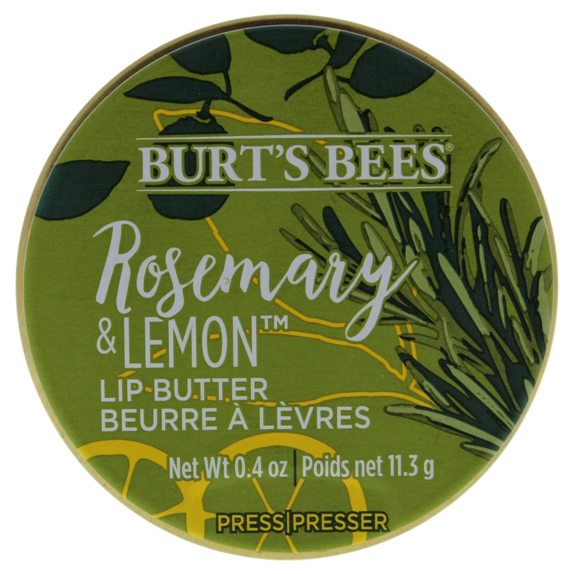Burt\'s Bees Burts Bees Rosemary and Lemon Lip Butter Unisex Lip Balm 0.4 oz