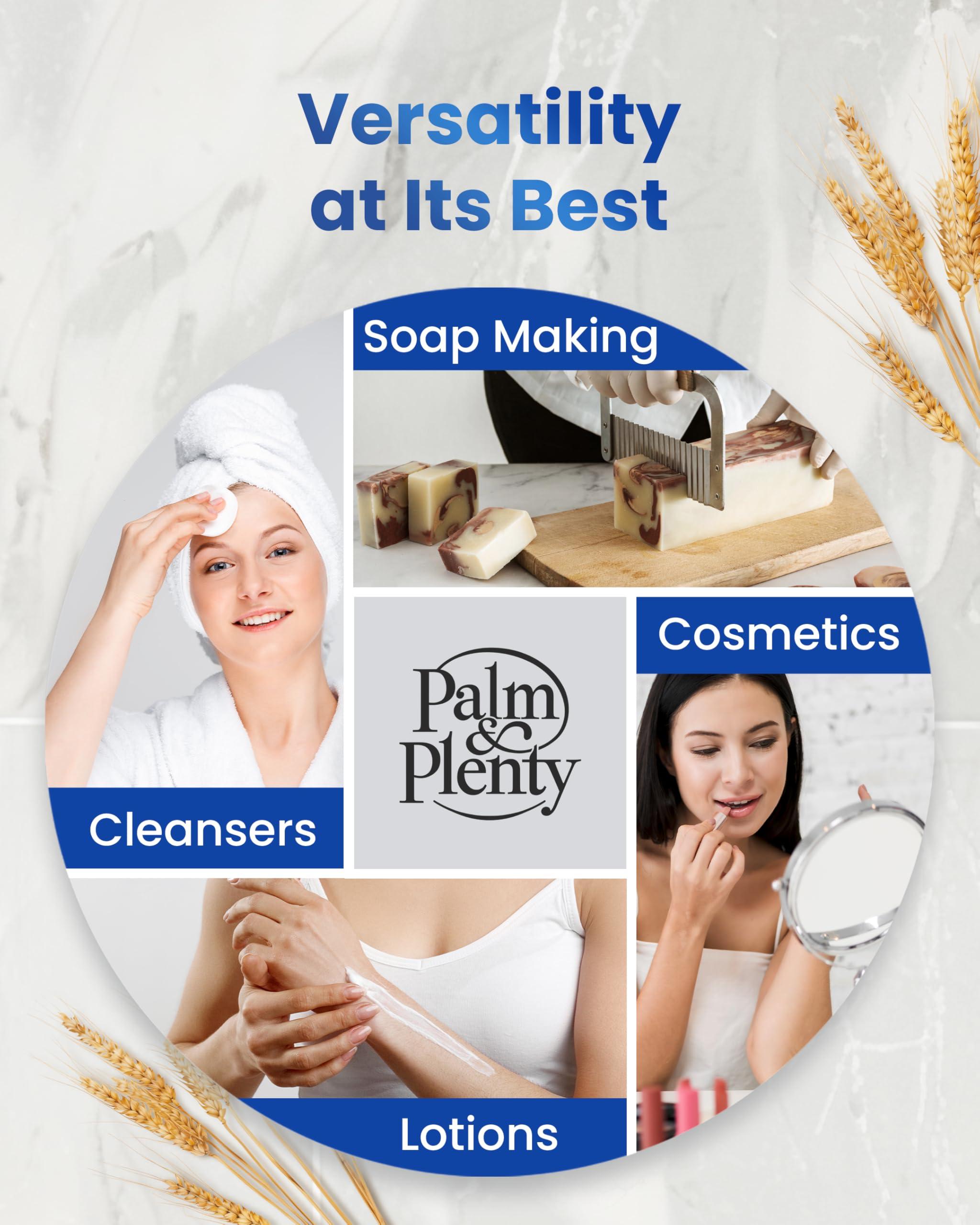 Palm and Plenty Palm and Plenty 100% Organic Colloidal Oatmeal - Unscented, DIY Bath Products, Skincare, Cosmetics, Natural Oatmeal Bath for Itching, Soothing Agent for Itchy, Irritated Skin - 2 Pack (32oz)