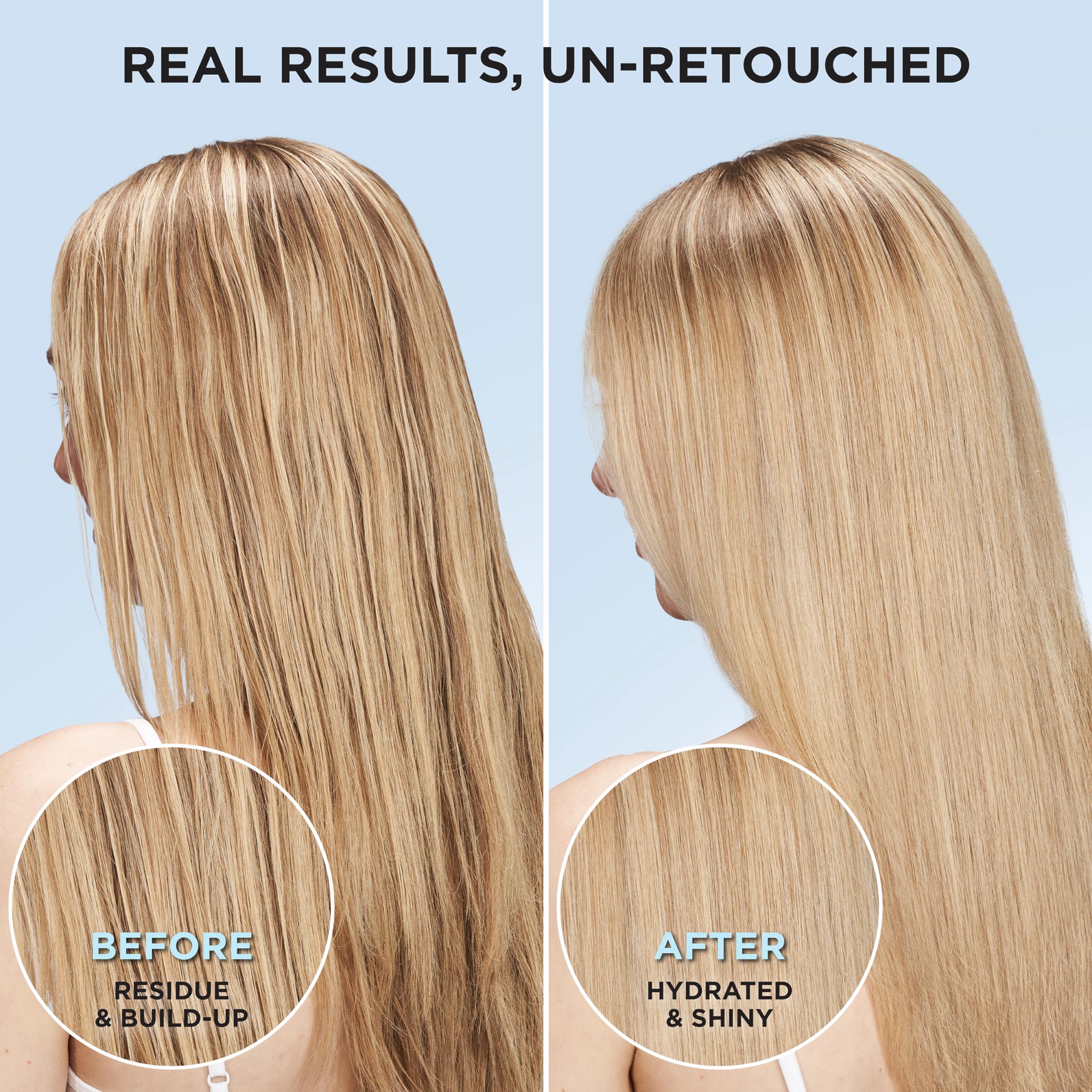 LOral Paris LOral Paris Clarify and Restore Sulfate Free Shampoo and Conditioner Set with Antioxidants for Hard Water Exposure and Styling Build-up, EverPure, 1 Hair Care Kit