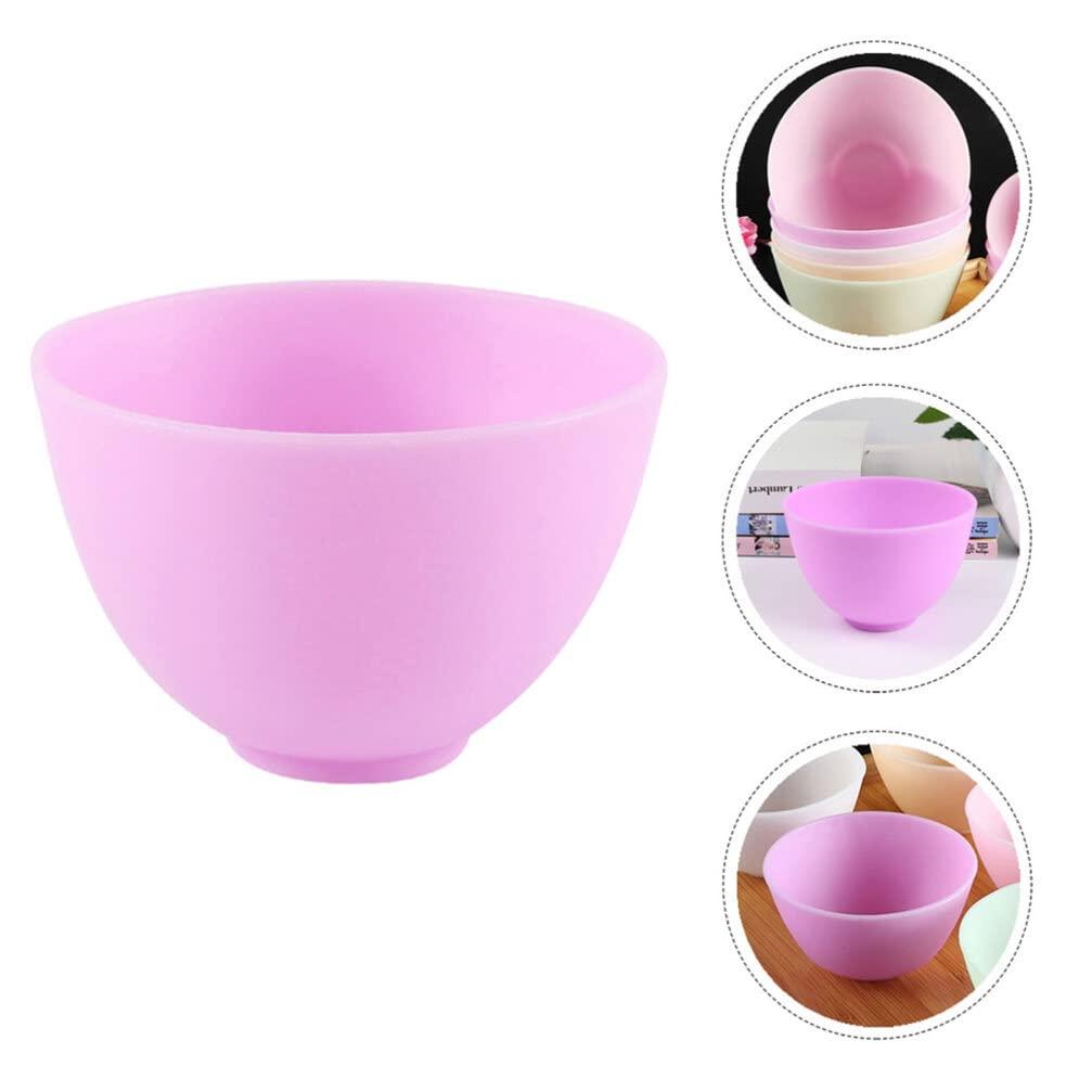 Luxshiny Luxshiny Silicone Cream Bowl Manicure Set Silicone Mask Bowl, 3Pcs Facial Mud Bowl Diy Face Mixing Bowl, Reusable Prep And Serve Bowls For Beauty Kitchen Makeup Kit