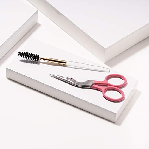 Tweezerman Tweezerman Exclusive Tea Rose Brow Shaping Scissors & Brush