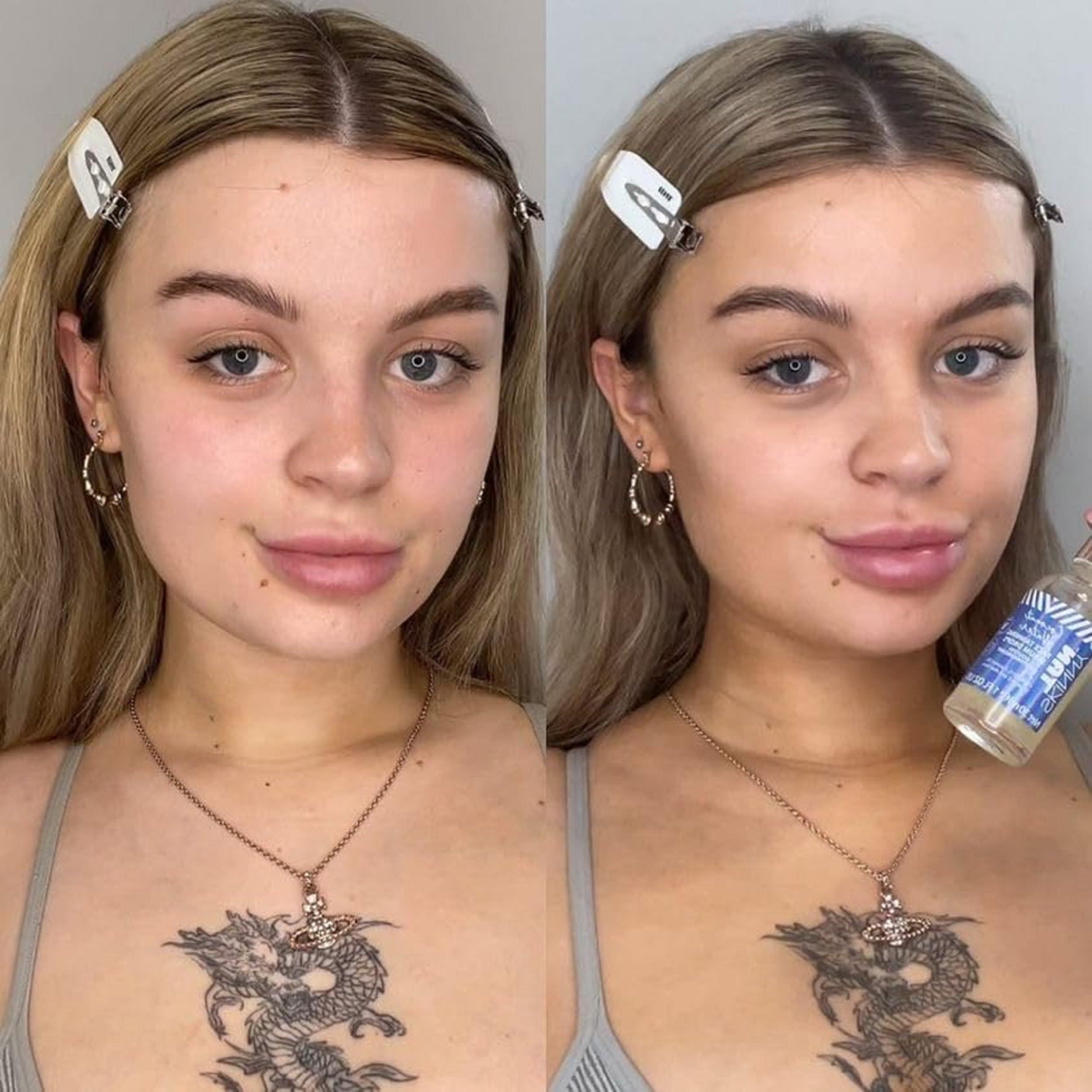 Skinny Tan Skinny Tan Water Coconut Face Tanning Serum Drops - Enrich with Vitamin E and Aloe Vera - Helps Even Skin Tone - Enhance Your Complexion - Leaves Long-Lasting, Tropical Sun-Kissed Radiance - 1 oz