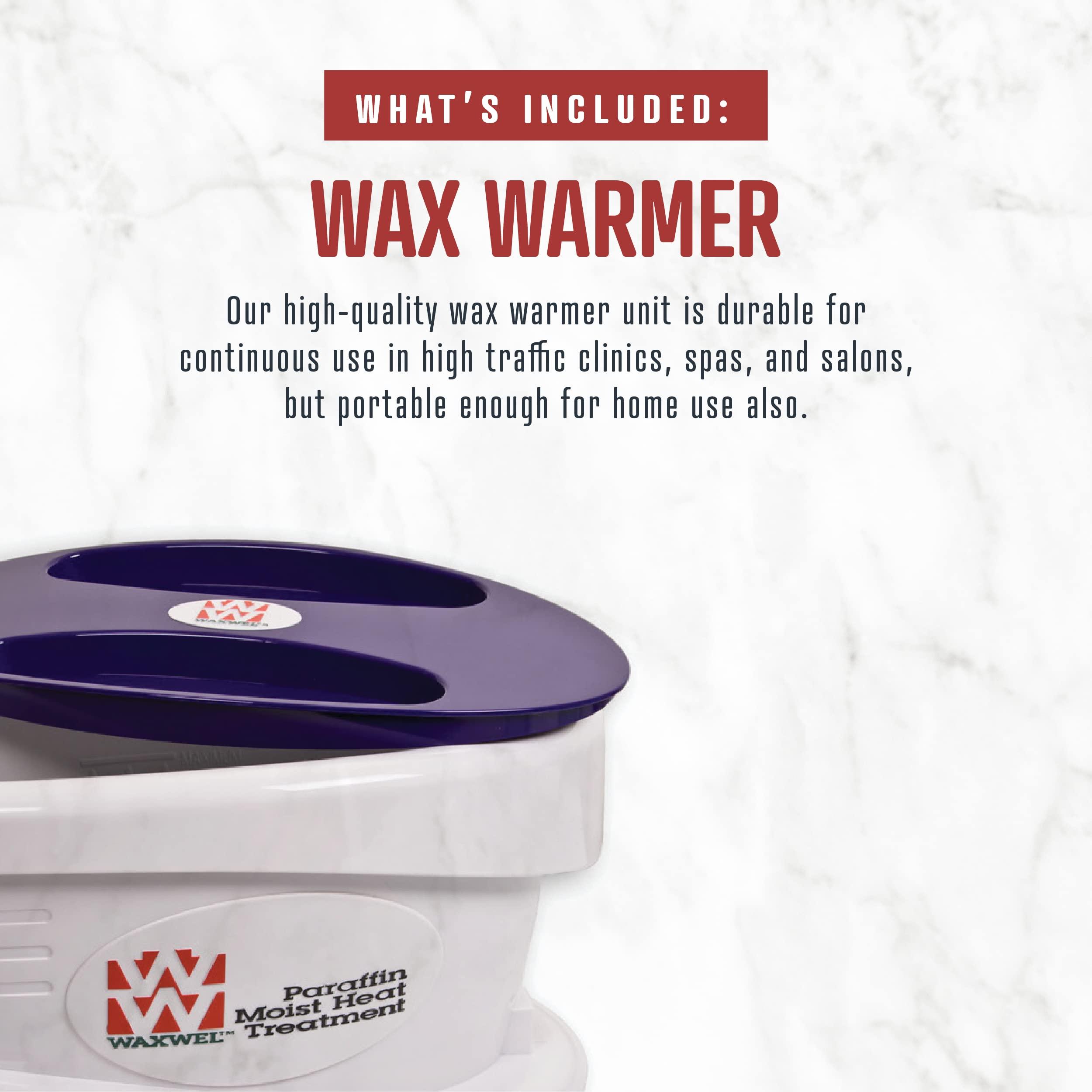 WaxWel WaxWel Paraffin Wax Warmer Bath Unit for Hands and Feet for Arthritis Pain Relief and Moisturizing Treatments