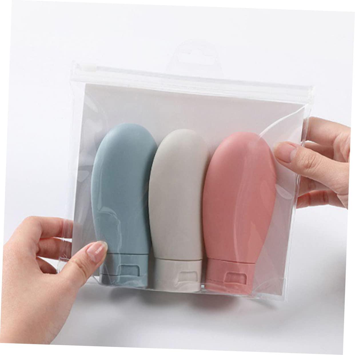 PAMINGONO PAMINGONO 3pcs Squeeze Bottle Ketchup Dispenser Cosmetic Travel Containers Bottle Dispenser Small Liquid Containers Small Travel Containers Lotion Bottles Soapdish Shampoo Dispenser Plastic