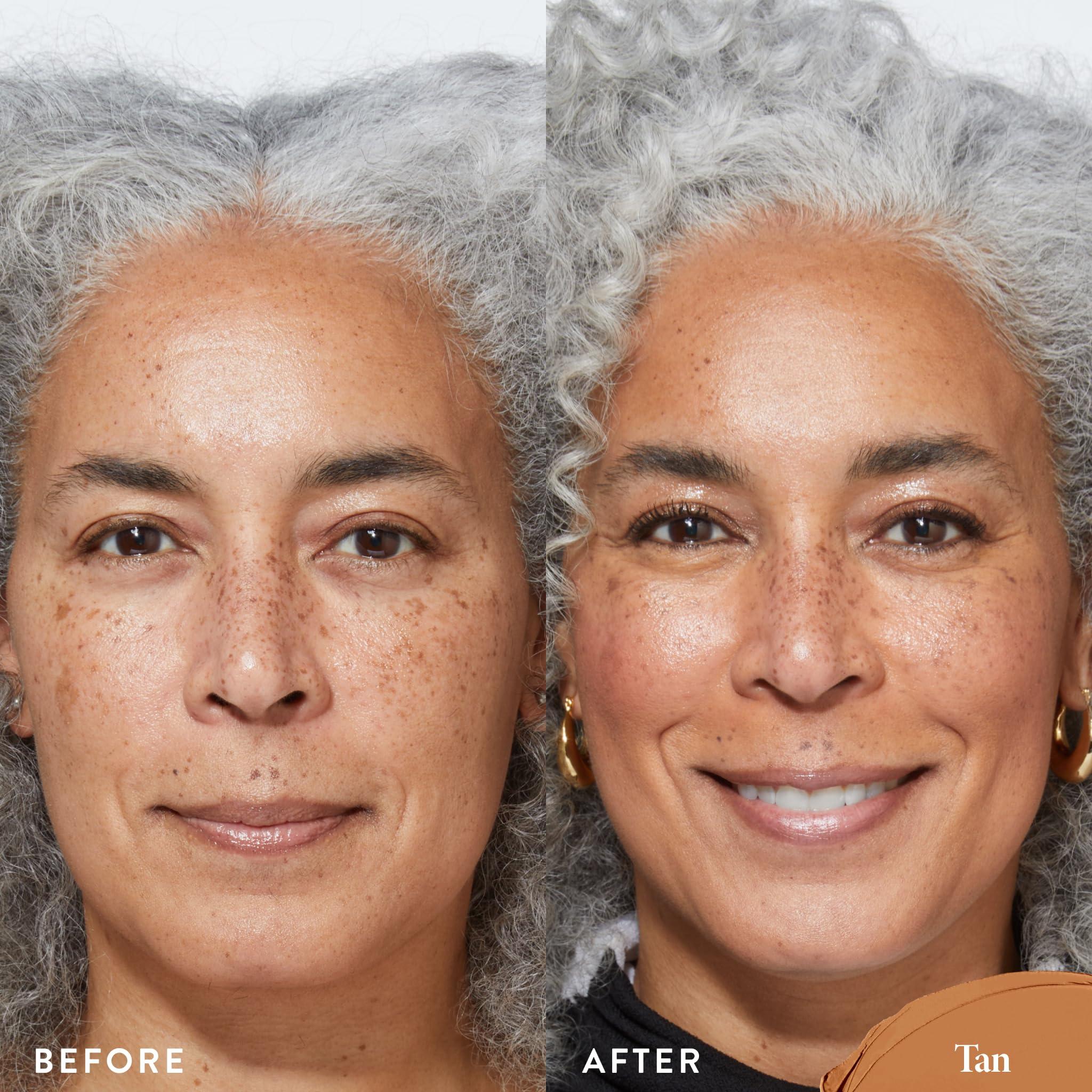 LAURA GELLER NEW YORK LAURA GELLER NEW YORK Seamless Finish Full Coverage Concealer, Tan and Precision Blending Sponge