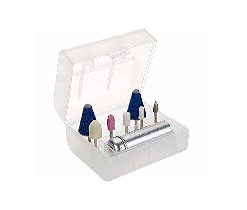 Emjoi Emjoi Micro-Pedi Nano Pro Callus Remover w/Manicure Kit & Extra Rollers (Burgundy)