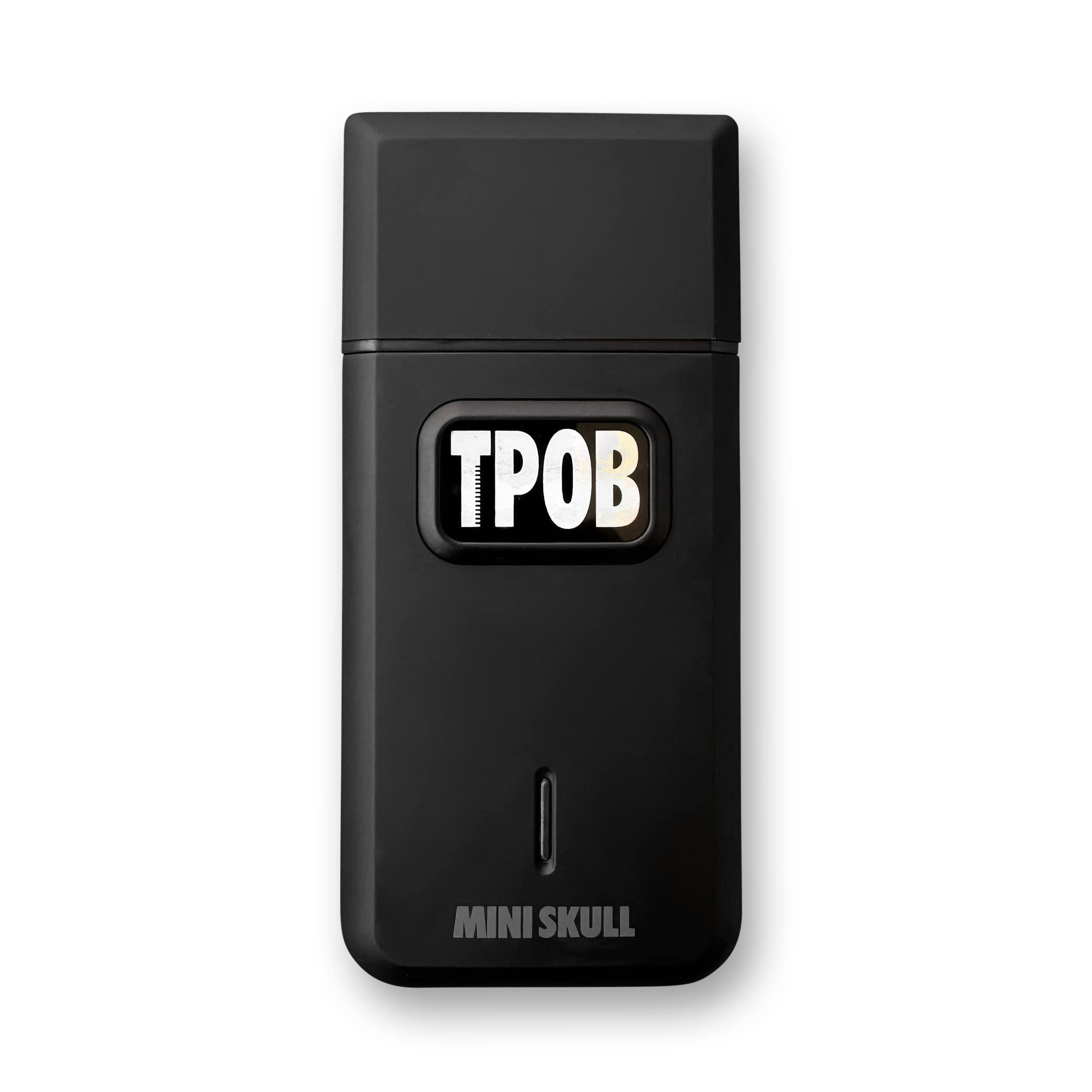 TPOB TPOB Slime 2 Black Clipper Trimmer Shaver Set Barber Hair Clippers for Men 6800 RPM with Rubber Case