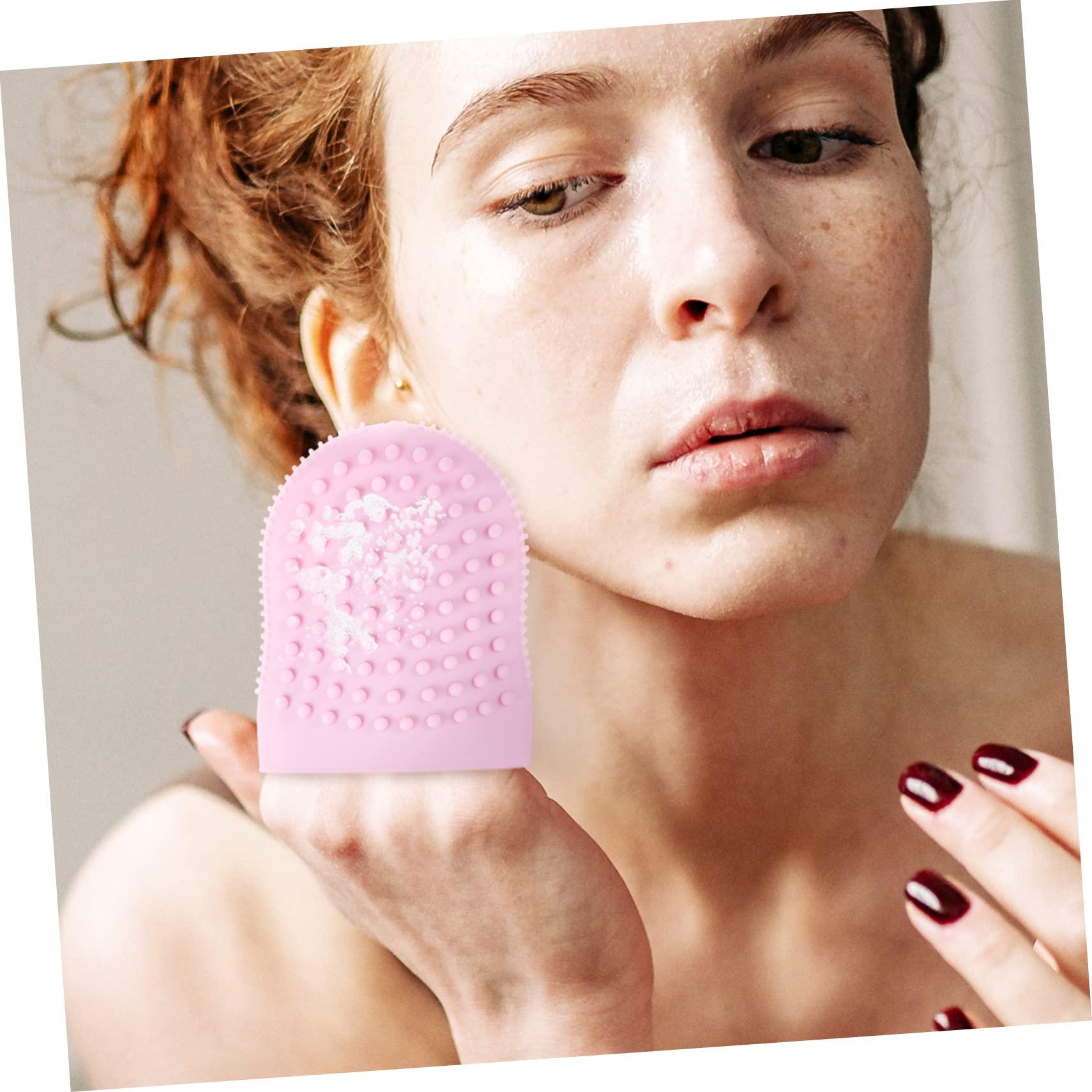 MAGICLULU MAGICLULU Facial Cleansing Brush Deep Cleaning Brush Gentle Pores Cleansing Face Wash Brush for Sensitive Skin Skin Care Tools for Face Scrub