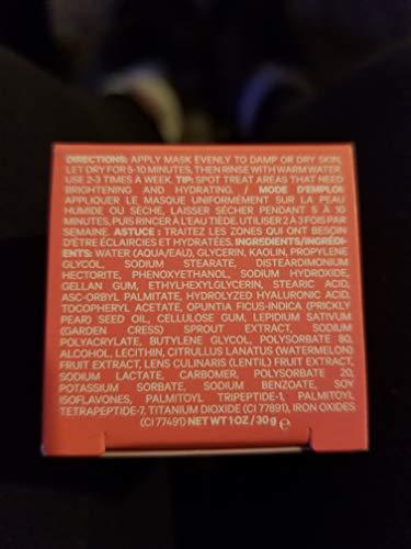 M.L.U Cosmetics Milk makeup Watermelon Brightening Face Mask - 1 Oz