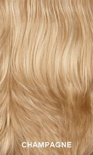Mane Attraction Mane Attraction (Fortune - Synthetic Lace Front Monofilament Wig in CHAMPAGNE