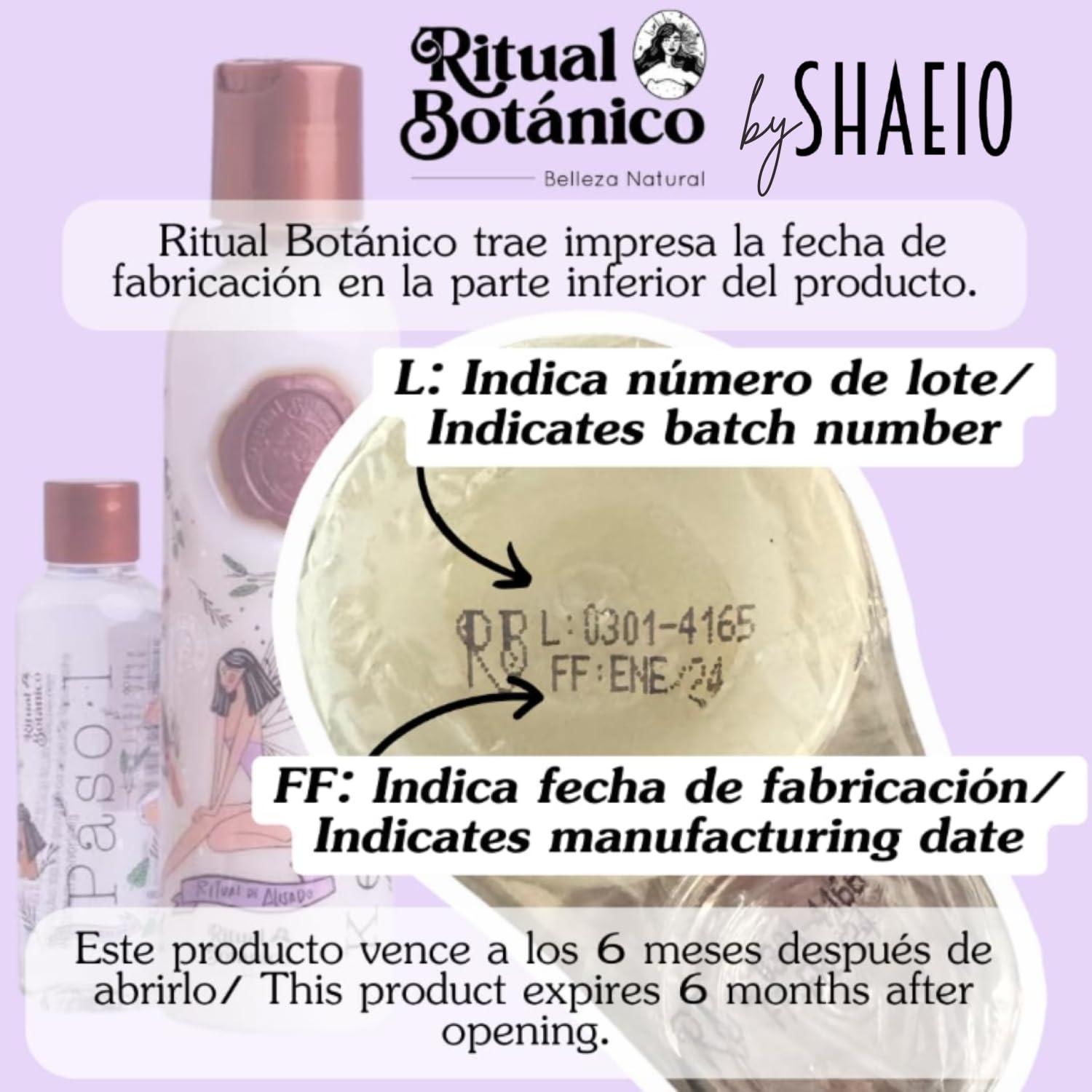 SHAEIO RITUAL BOTANICO Colombian Organic Keratin - 250 ML. Vegan Keratin Hair Mask with 12 Natural Oils and Amino Acids for Smoothing Hair