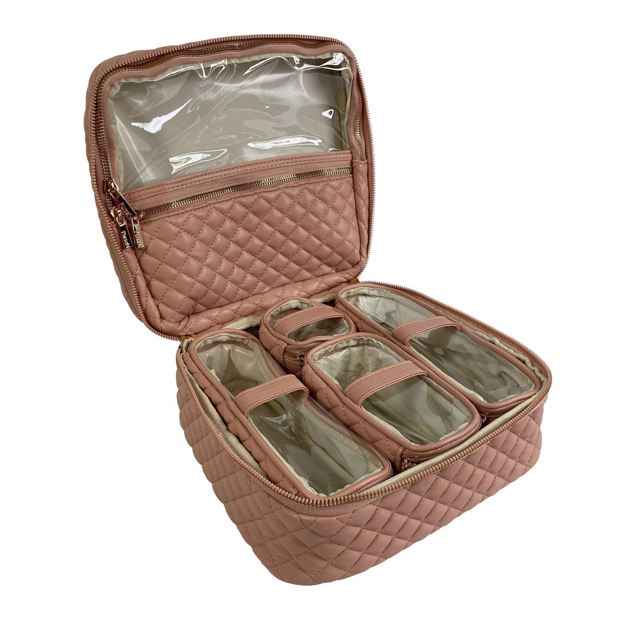 PurseN Mini Diva Makeup Case (Rose Pink)