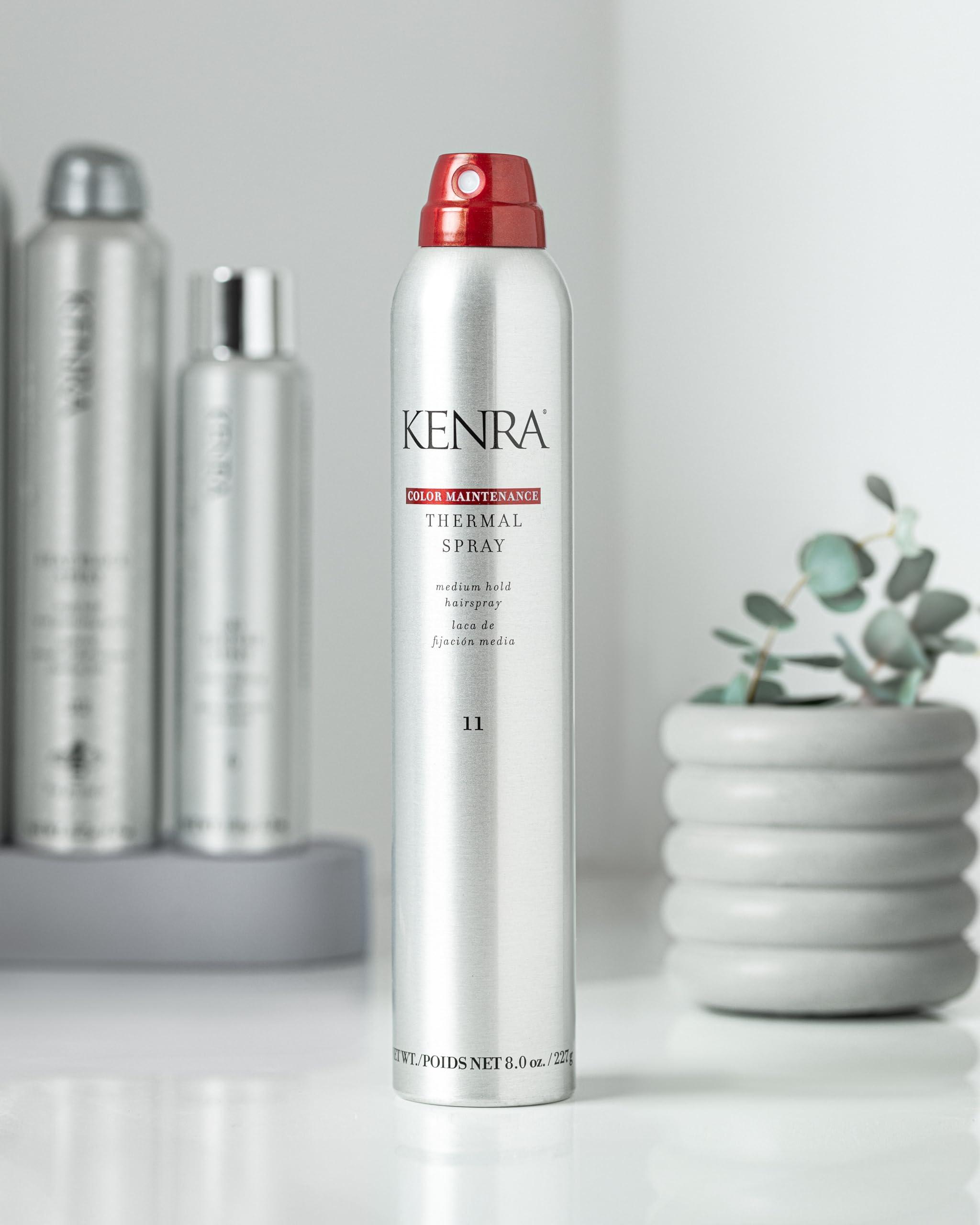 Kenra Professional Kenra Color Maintenance Thermal Spray 11 | Color Protection Hairspray | All Hair Types | 8 oz (Pack of 1)