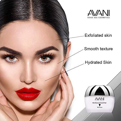 Avani AVANI Dead Sea Facial Peel and Mineral Body Scrub - Anti-Aging, Exfoliating for All Skin Types