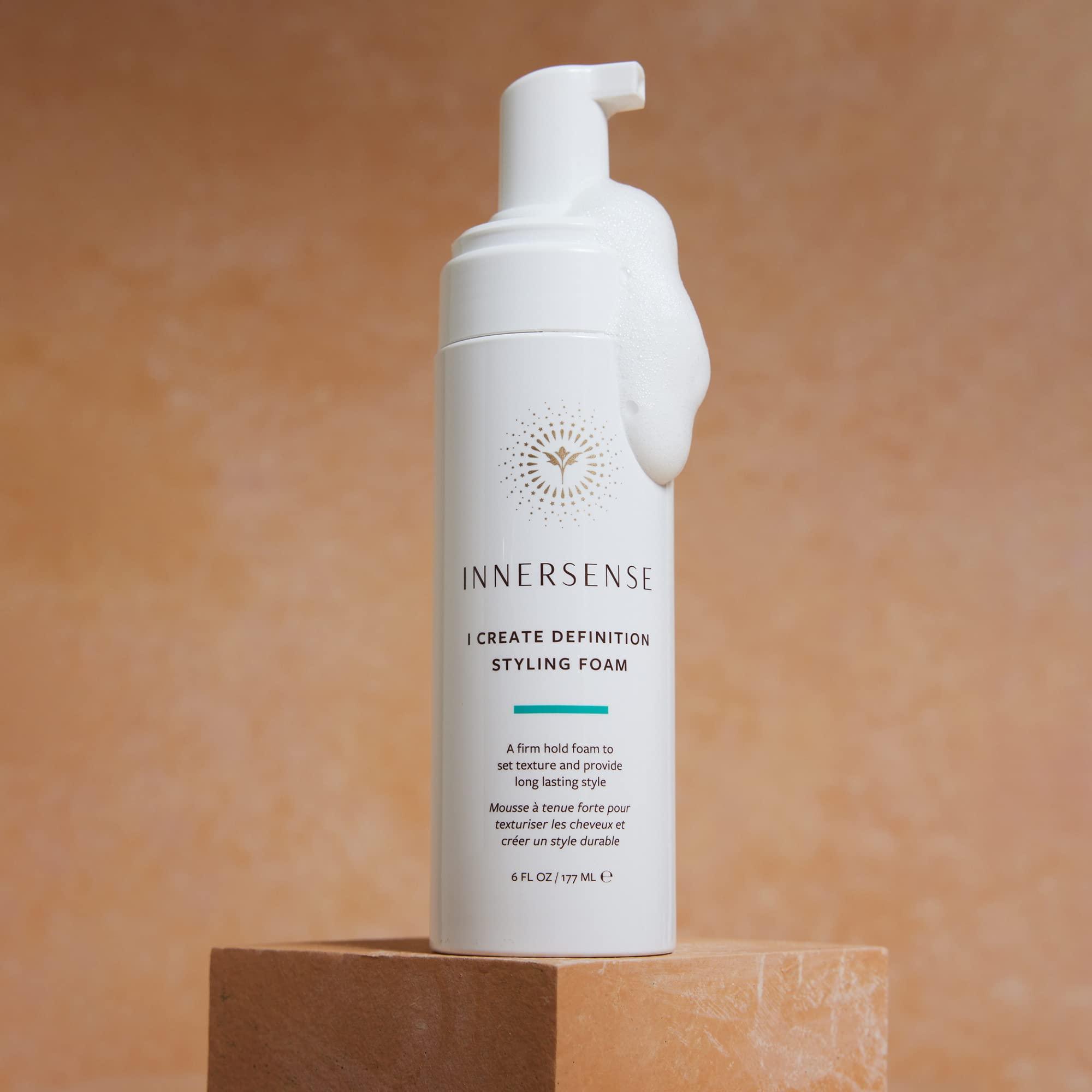INNERSENSE INNERSENSE Organic Beauty - Natural I Create Definition Styling Foam | Clean Haircare For Long-Lasting Curls (6 fl oz | 177 ml)