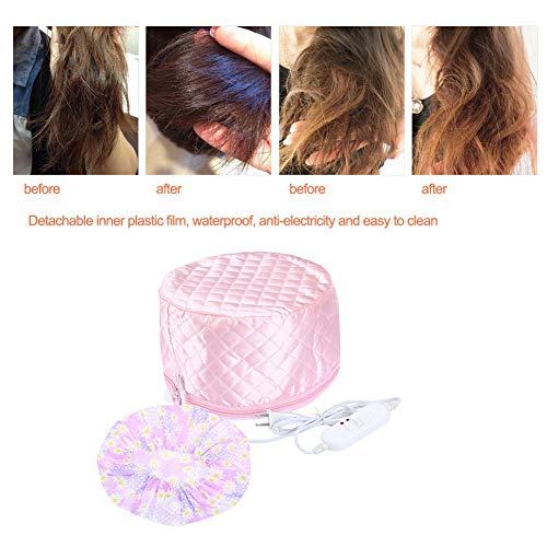 Mangold 110V Hair Care Hat,Hair SPA Cap,Electric Hair Cap Thermal Cap For Hair Spa Home,Nourishing Care Hat with 3 Mode Temperature Control