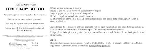 InkWear MMA Celeb Inspired Fake Tattoo Set | Life sized