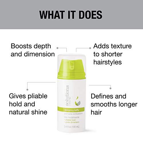 GREAT CLIPS GREAT CLIPS Solutions Designing Taffy 3.4oz | Styling Cream | Pliable Hold with High Shine | Works in Dry or Wet Hair