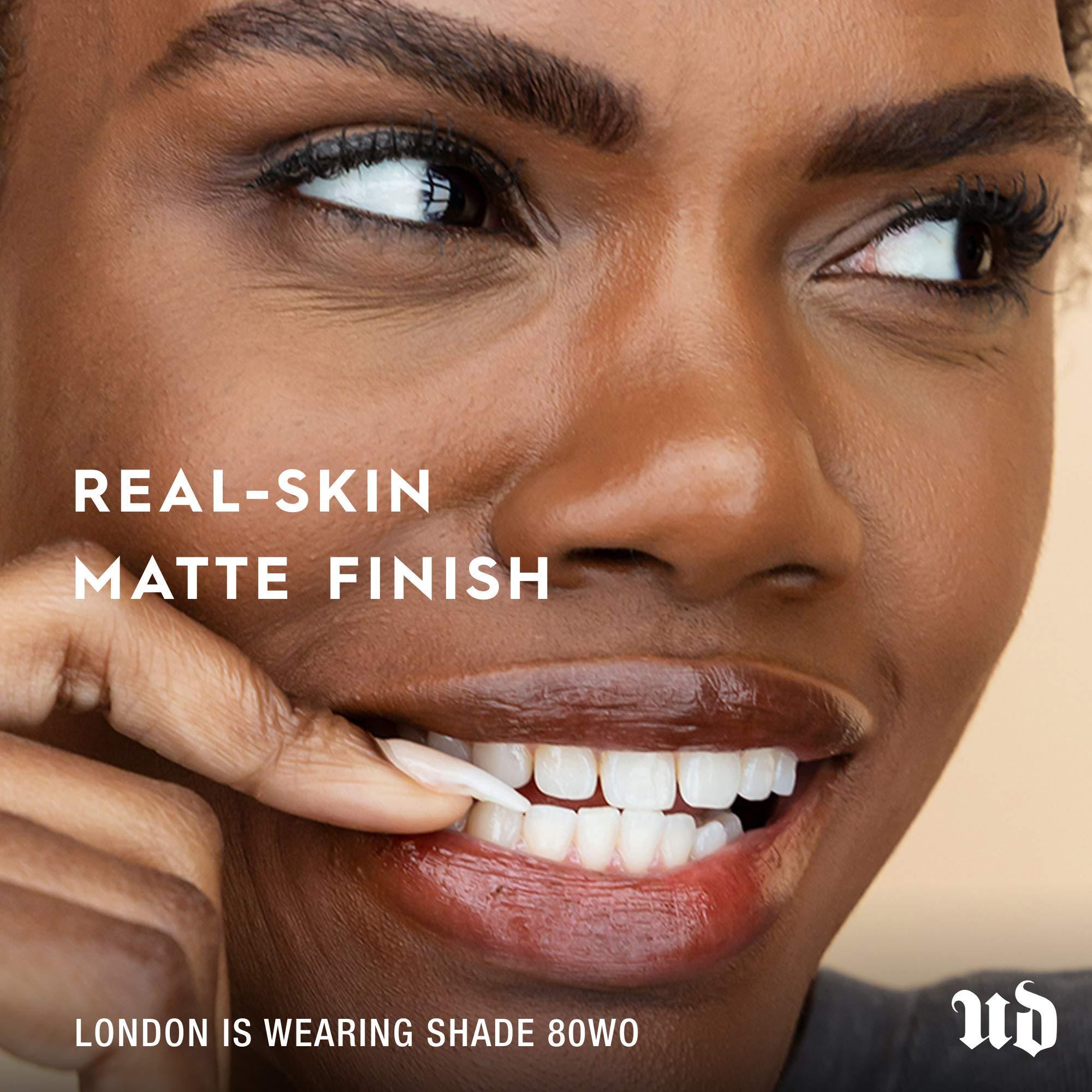 URBAN DECAY Urban Decay Stay Naked Weightless Liquid Foundation (51NN - Medium Neutral - Neutral Undertone), Waterproof Face Makeup, Buildable Medium Coverage with No Caking, Real-Skin Matte Finish - 1 fl oz