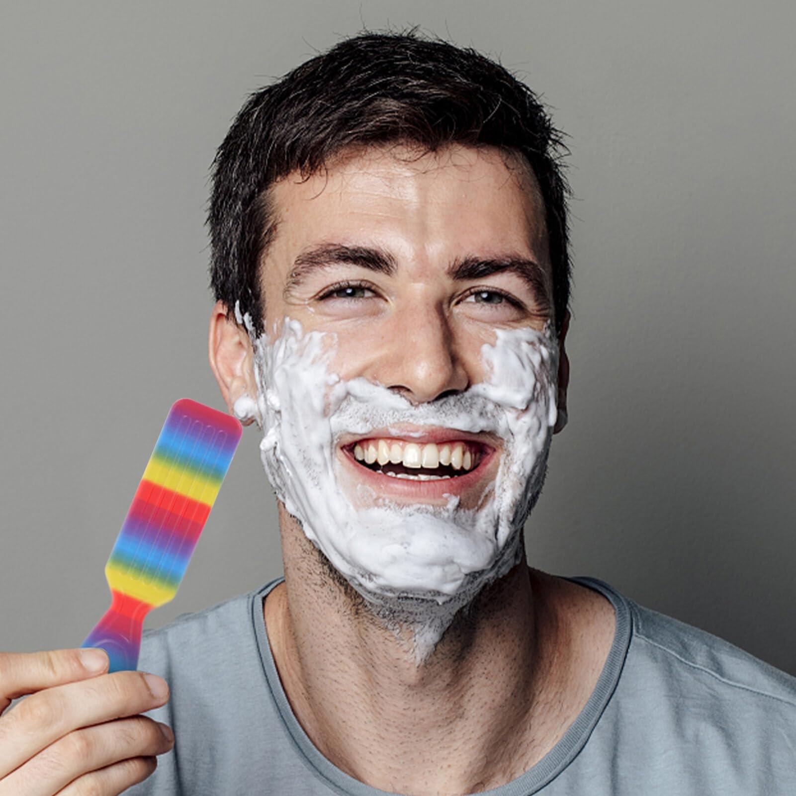 Healifty Beard Brush Beard Grooming Brush Beard Straightener Brush Shoes Brush Boots Cleaner Laundry for Men Straightens Promotes