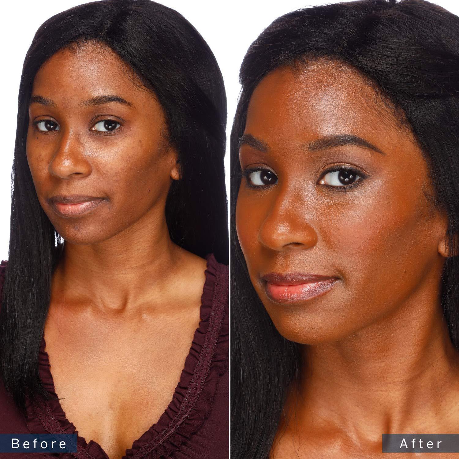 Jerome Alexander MagicMinerals Intense Foundation Stick by Jerome Alexander (WARM MEDIUM) 3-in-1 Full- Coverage Buildable Foundation, Concealer, and Contour Makeup