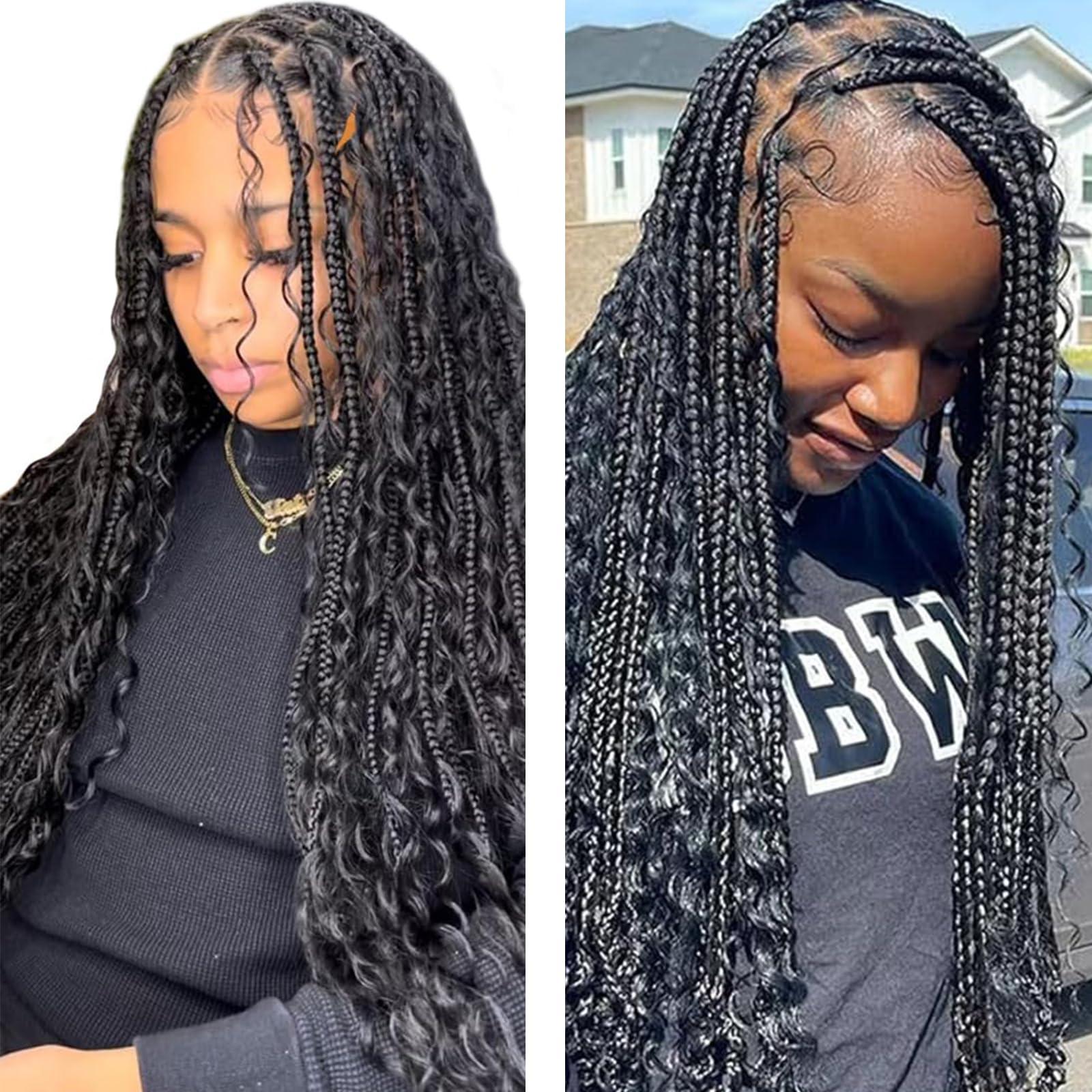 Adette Human Braiding Hair Water Wave Bulk Human Hair for Braiding 50g 1 Bundle/Pack No Weft Human Hair Bundles for Braiding Micro Human Braiding Hair for Boho Braids (16\")