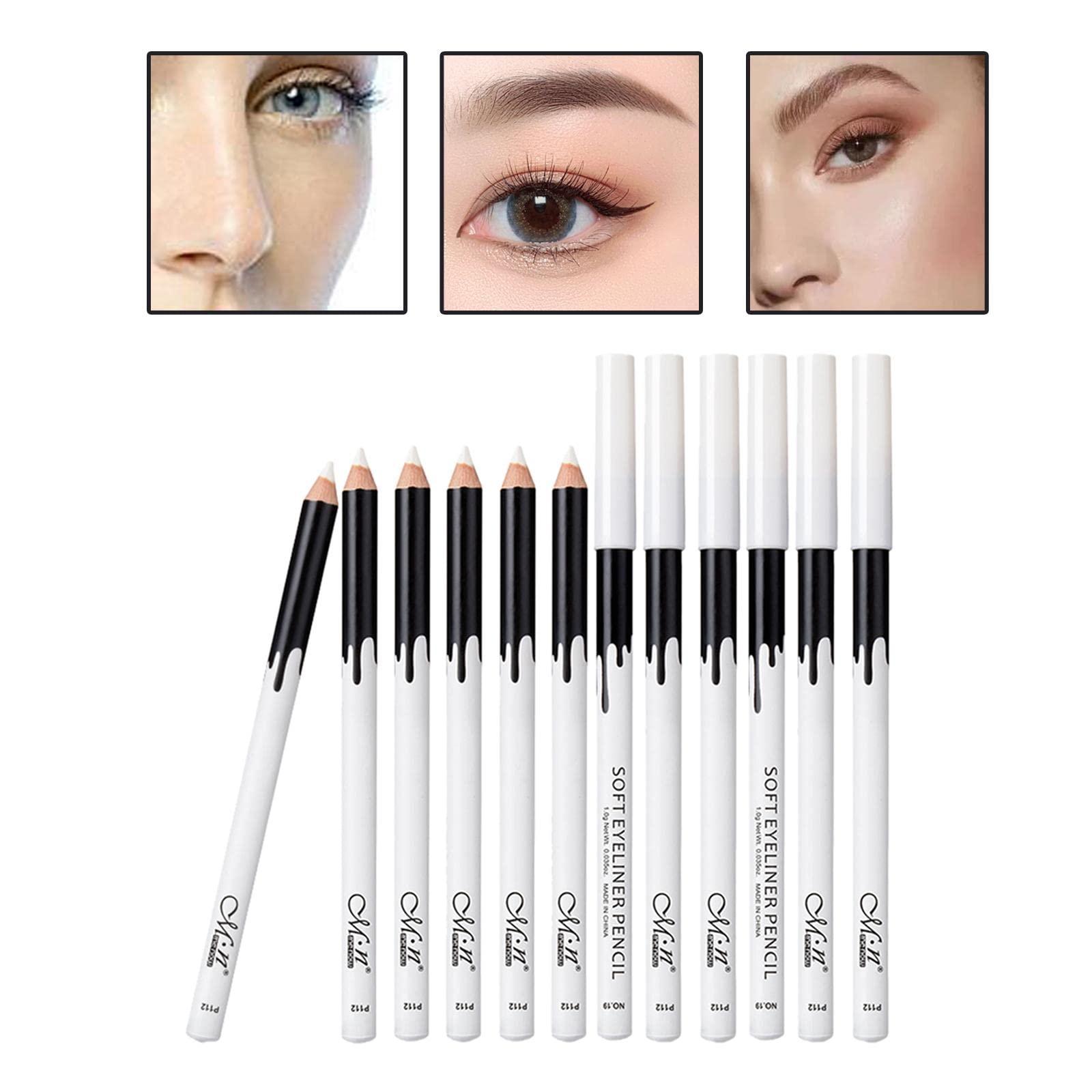 barenx barenx Waterproof Multifunction Highlighter Pencil White Eyeliner Makeup Pen Beauty