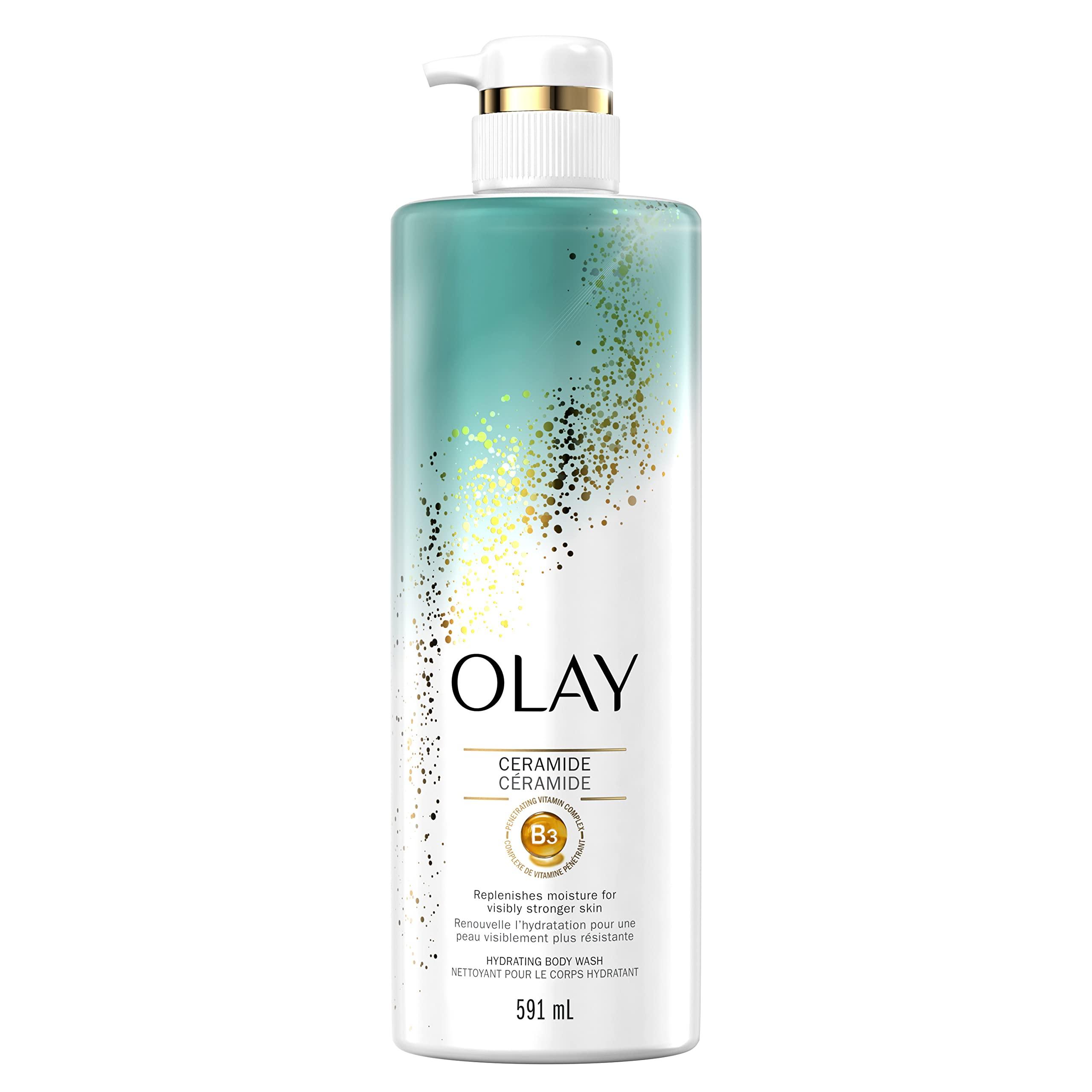 Olay Olay Cleansing & Strengthening Body Wash with Ceramide and Vitamin B3 Complex, 591mL