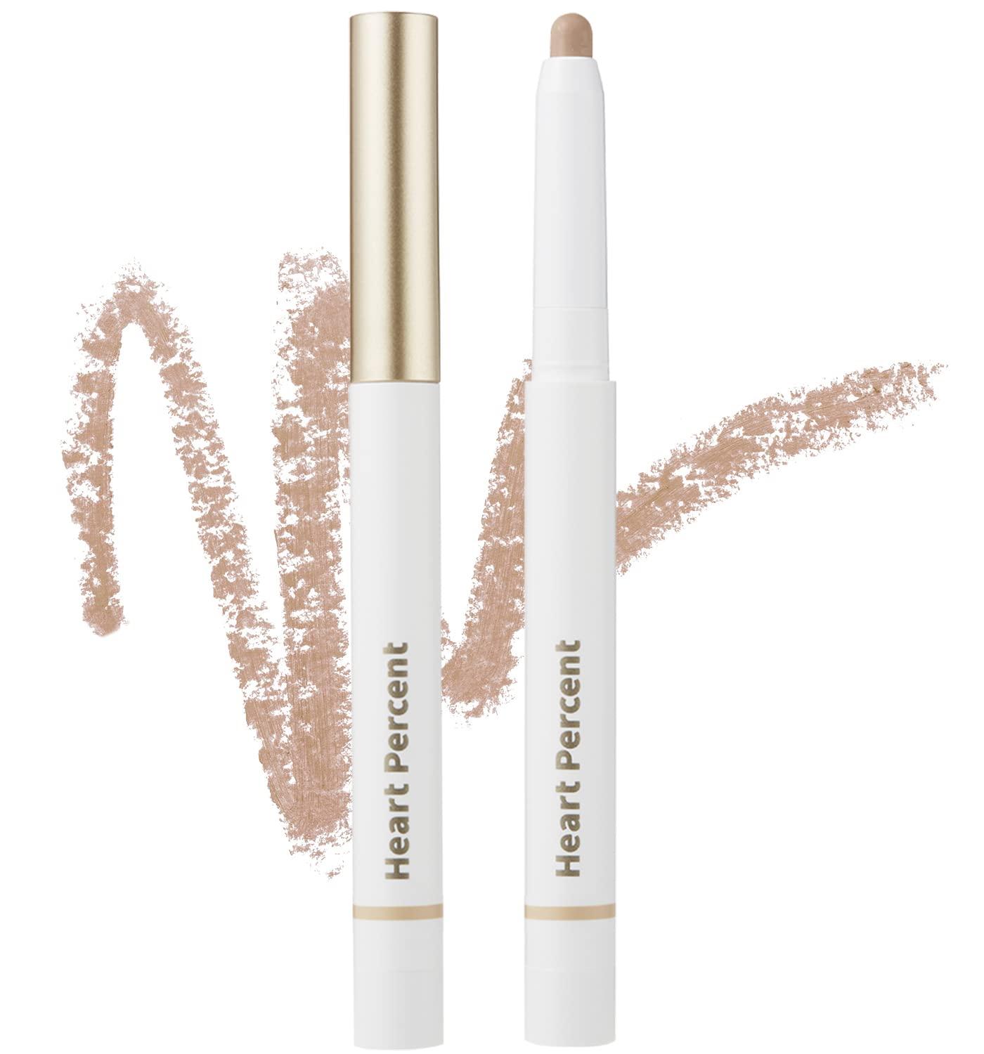 Heart Percent Heart Percent Dote On Mood Lip Pencil, Long-Lasting Creamy Lip Crayon Smooth Color Liner Retractable Lipstick Pencil 0.8g, 03. Oat Beige