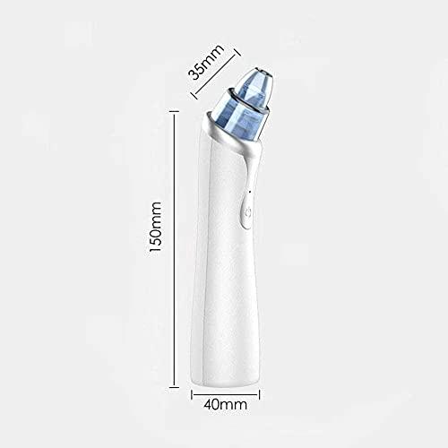 SMSOM SMSOM Blackhead Remover, Portable Blackhead Remover Vacuum-Pore Cleaner Vacuum Electric Suction Facial Comedo Acne Extractor Tool for Women & Men (White)