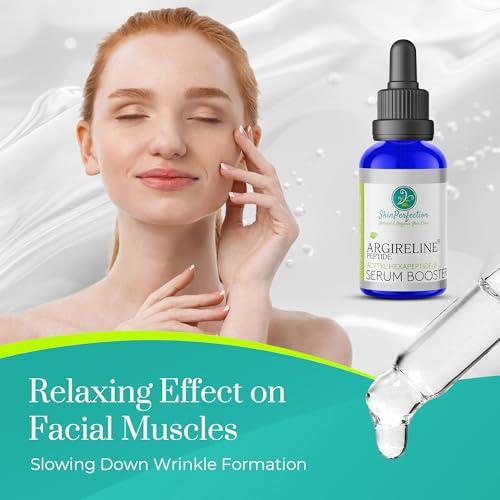 Skin Perfection Skin Perfection Argireline Serum - Peptides Serum for Face with Acetyl Hexapeptide-8 for Fine Lines & Wrinkles - Diy Anti Aging Argireline Booster Solution Mix with Any Skincare Products 0.5oz